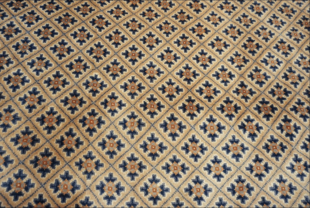 Tappeto cinese in lana tessuto a mano, anni '50 14