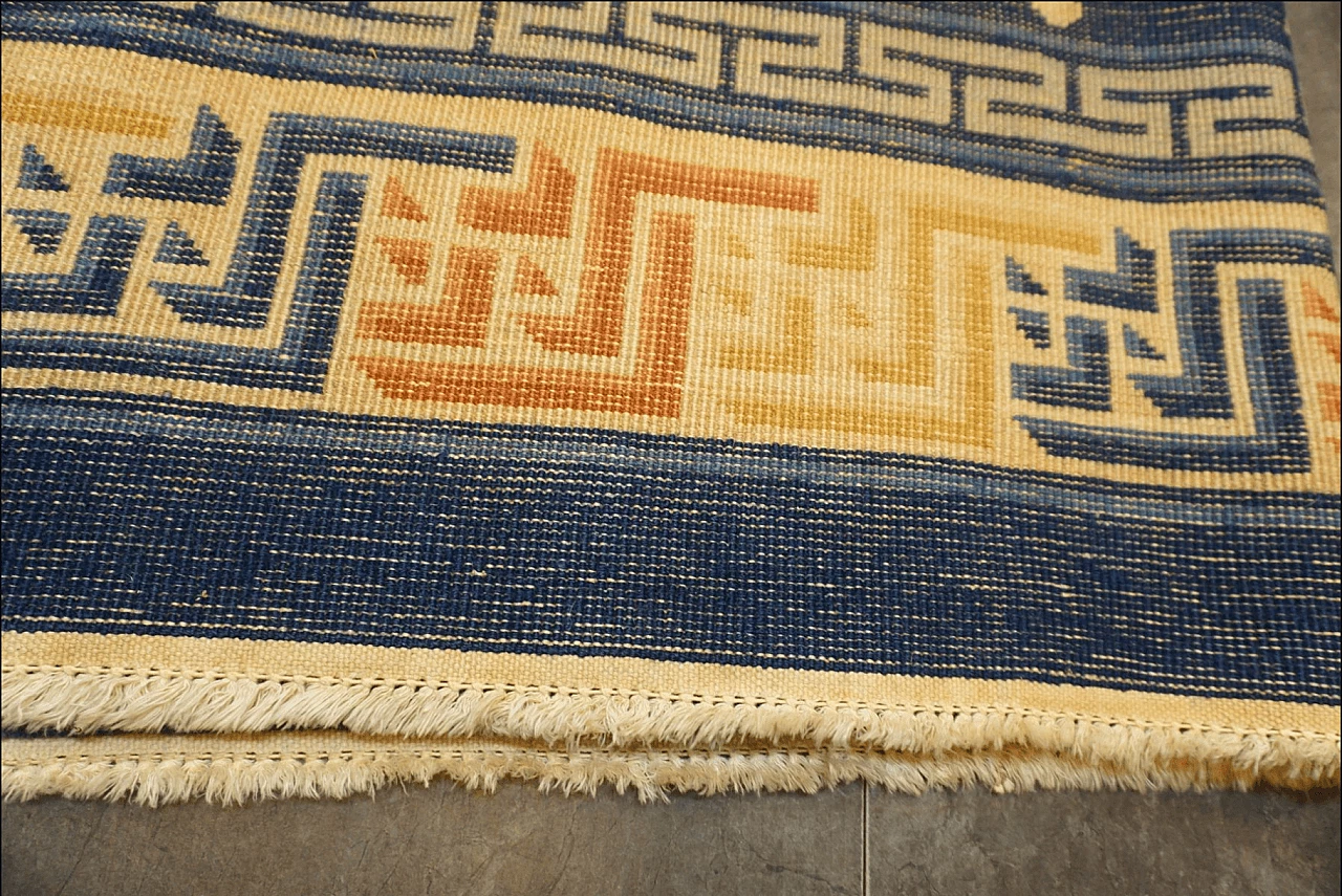 Tappeto cinese in lana tessuto a mano, anni '50 20