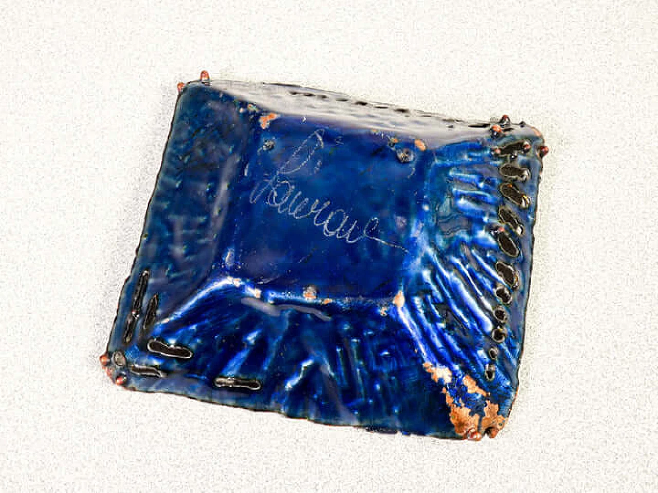 3 Svuotatasche in rame smaltato di Studio Laurana, anni '70 8