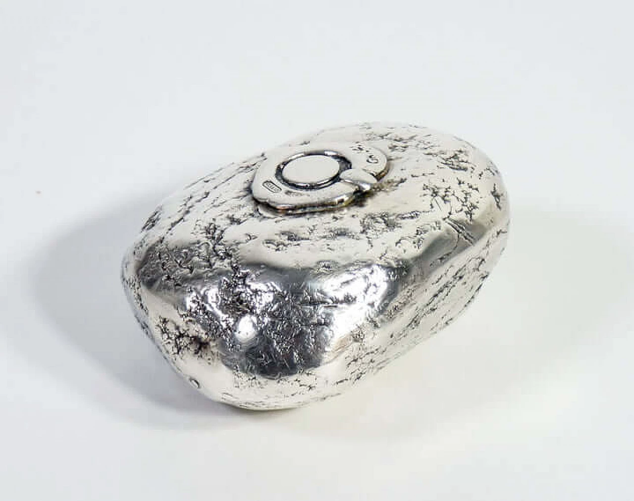 Fermacarte rivestito in argento di Gioielleria Fasano, anni '50 4