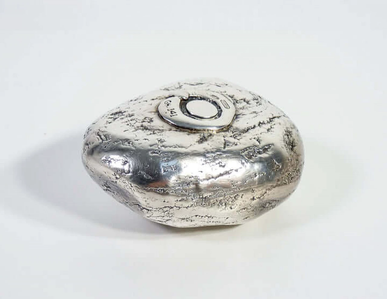 Fermacarte rivestito in argento di Gioielleria Fasano, anni '50 5