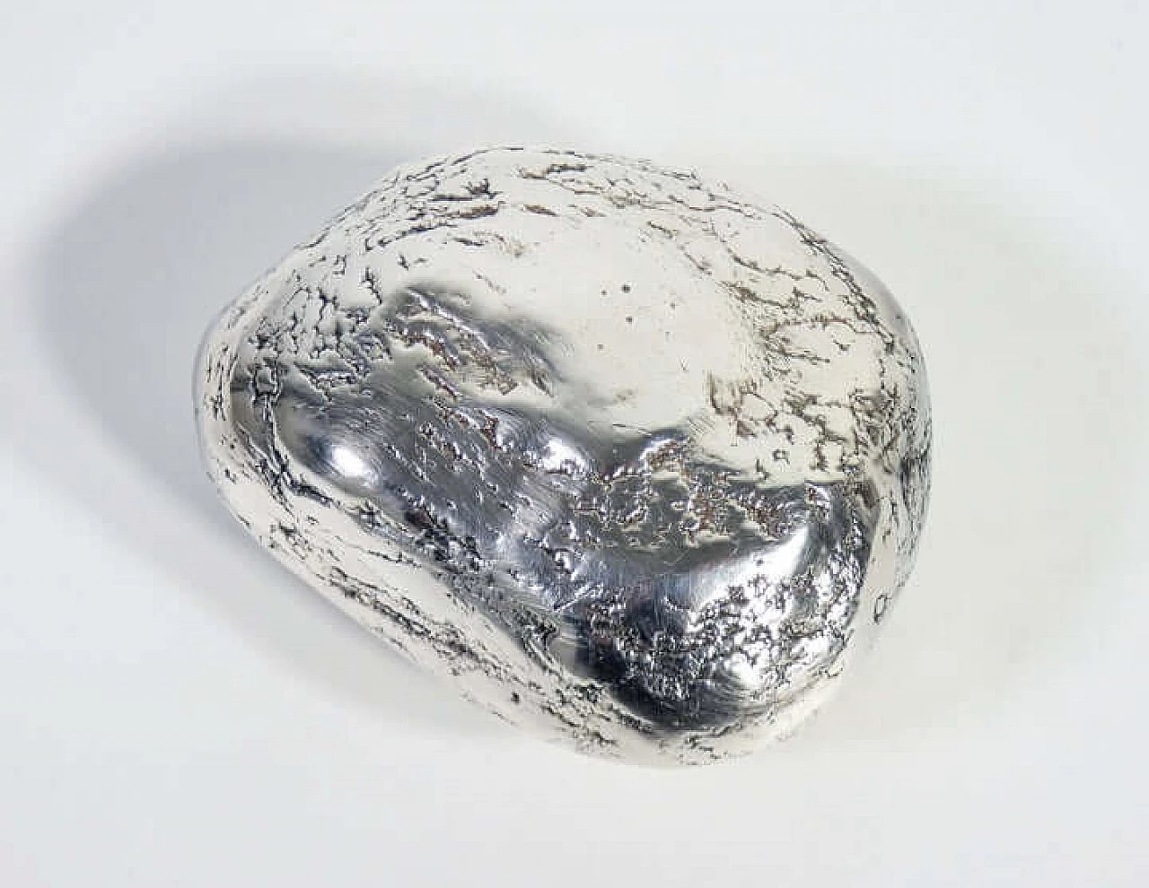 Silver-coated paperweight by Gioielleria Fasano, 1950s 6