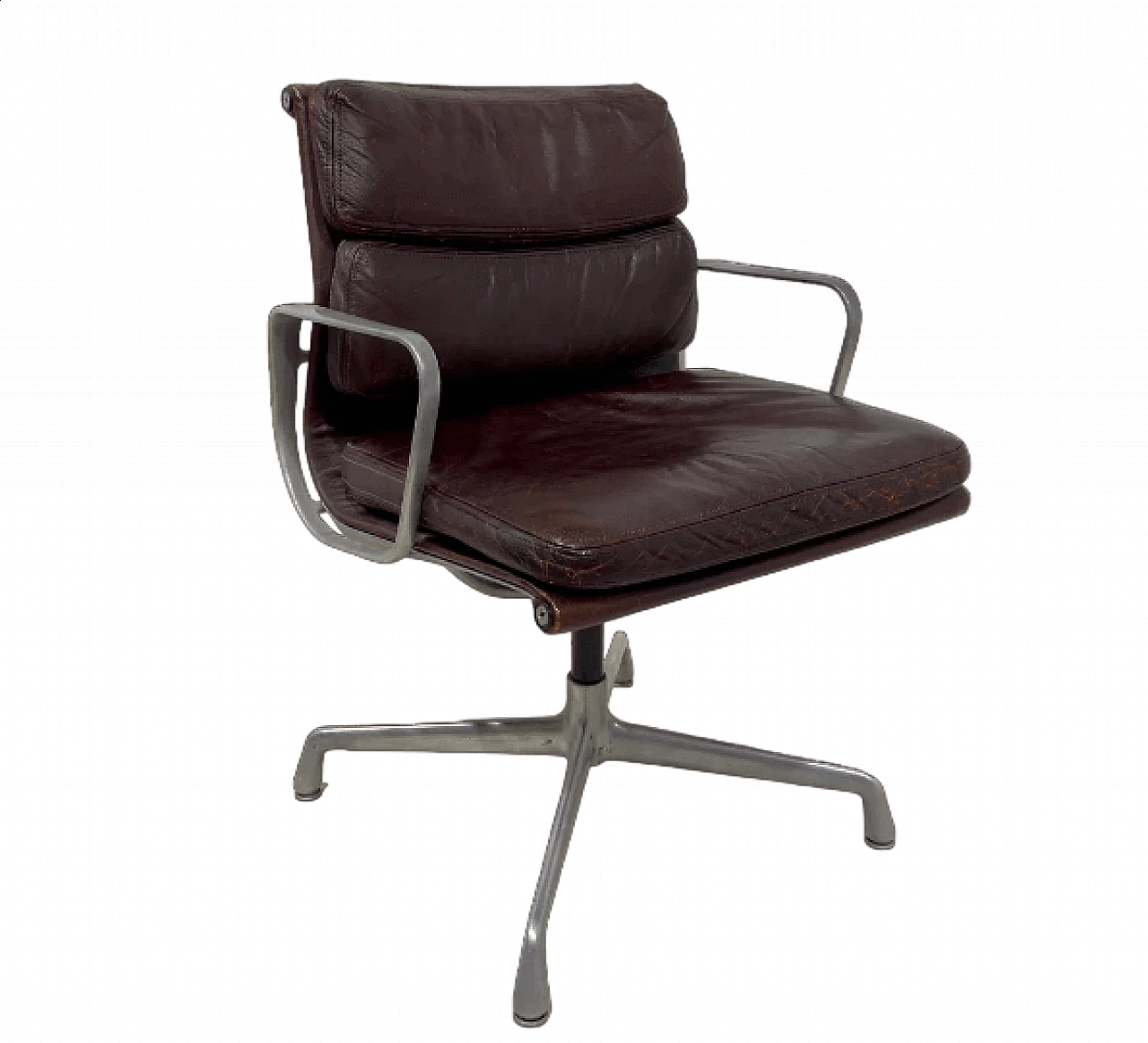 Soft Pad EA 208 armchair by Charles and Ray Eames for Herman Miller, 1970s 6