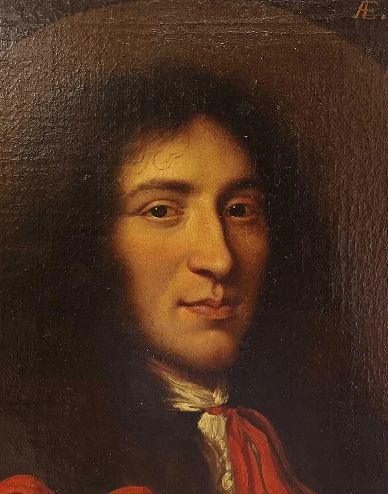 Gentleman portrait, oil painting on canvas attributed to Jacob Ferdinand Voet, 1666 3