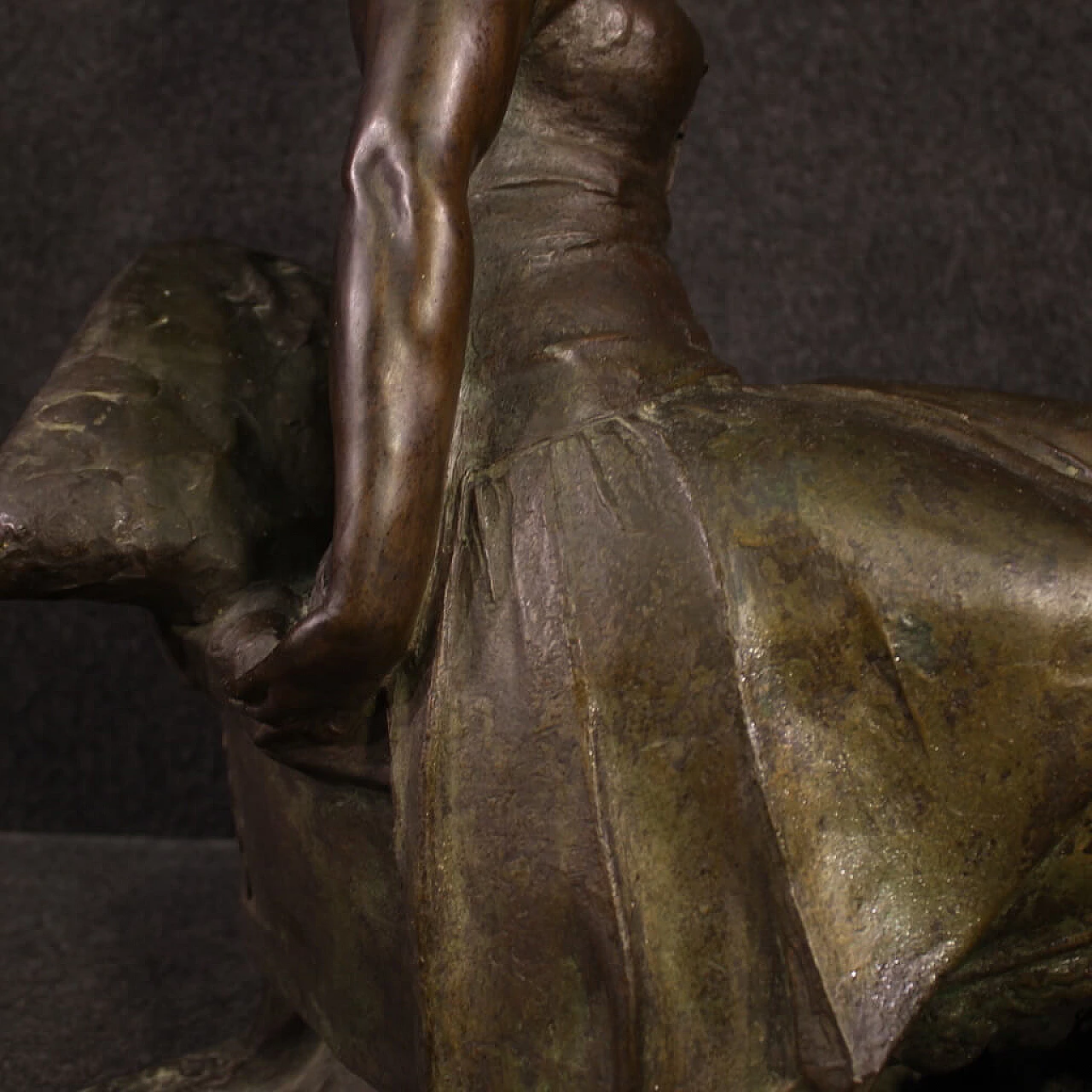 Treccia Rossa, scultura in bronzo, 1925 10