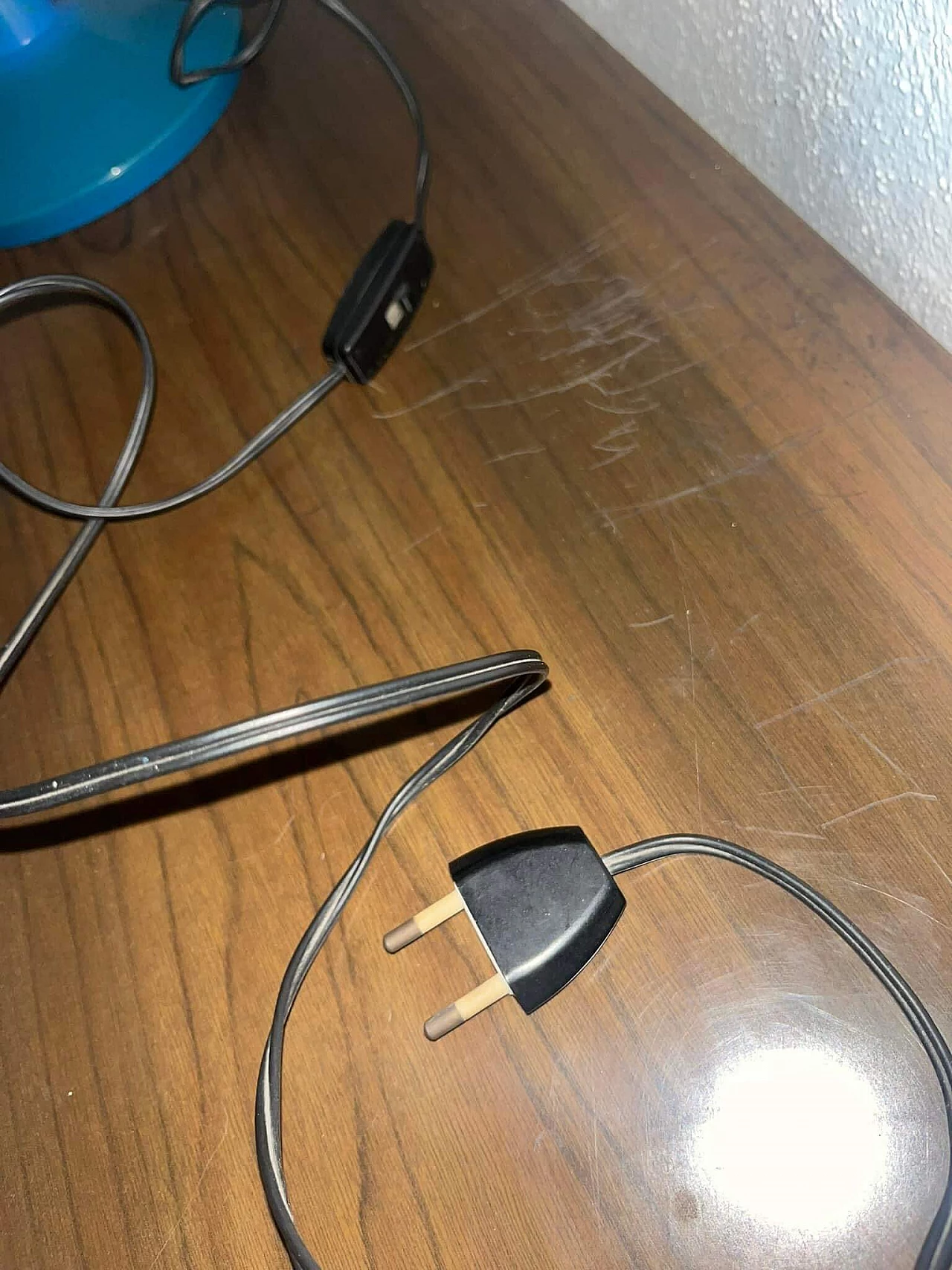 Lampada da tavolo a mappamondo, anni '70 3