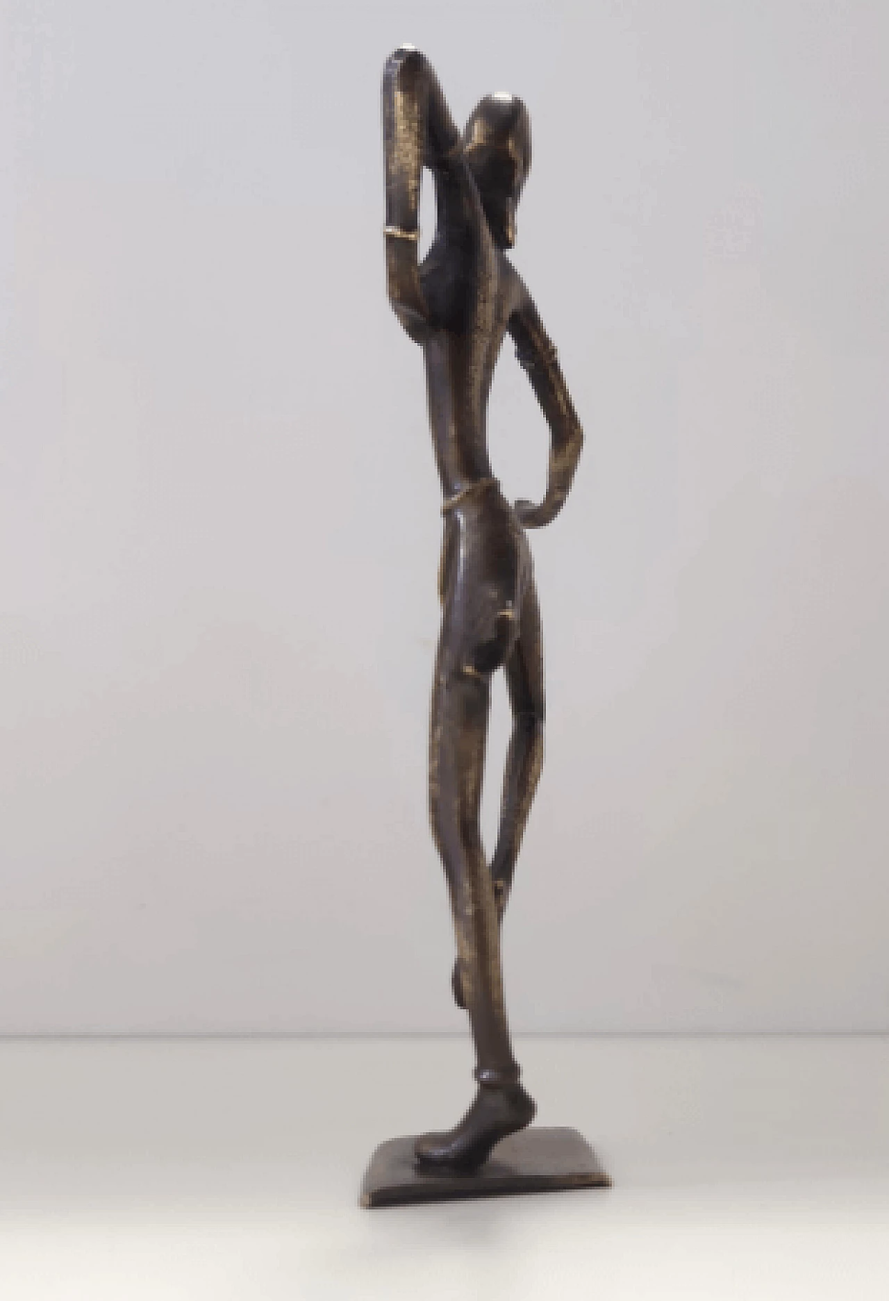 Figura femminile, scultura in bronzo attribuita a Karl Hagenauer, anni '40 5