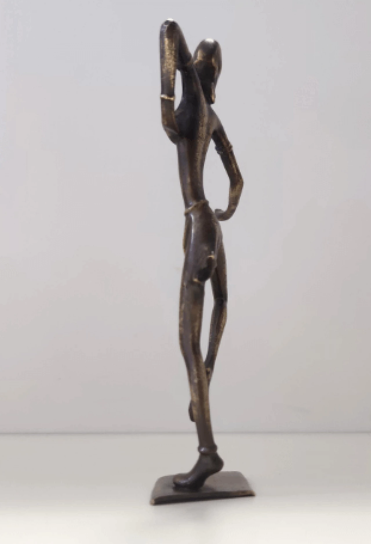 Female figure, bronze sculpture attributed to Karl Hagenauer, 1940s 5