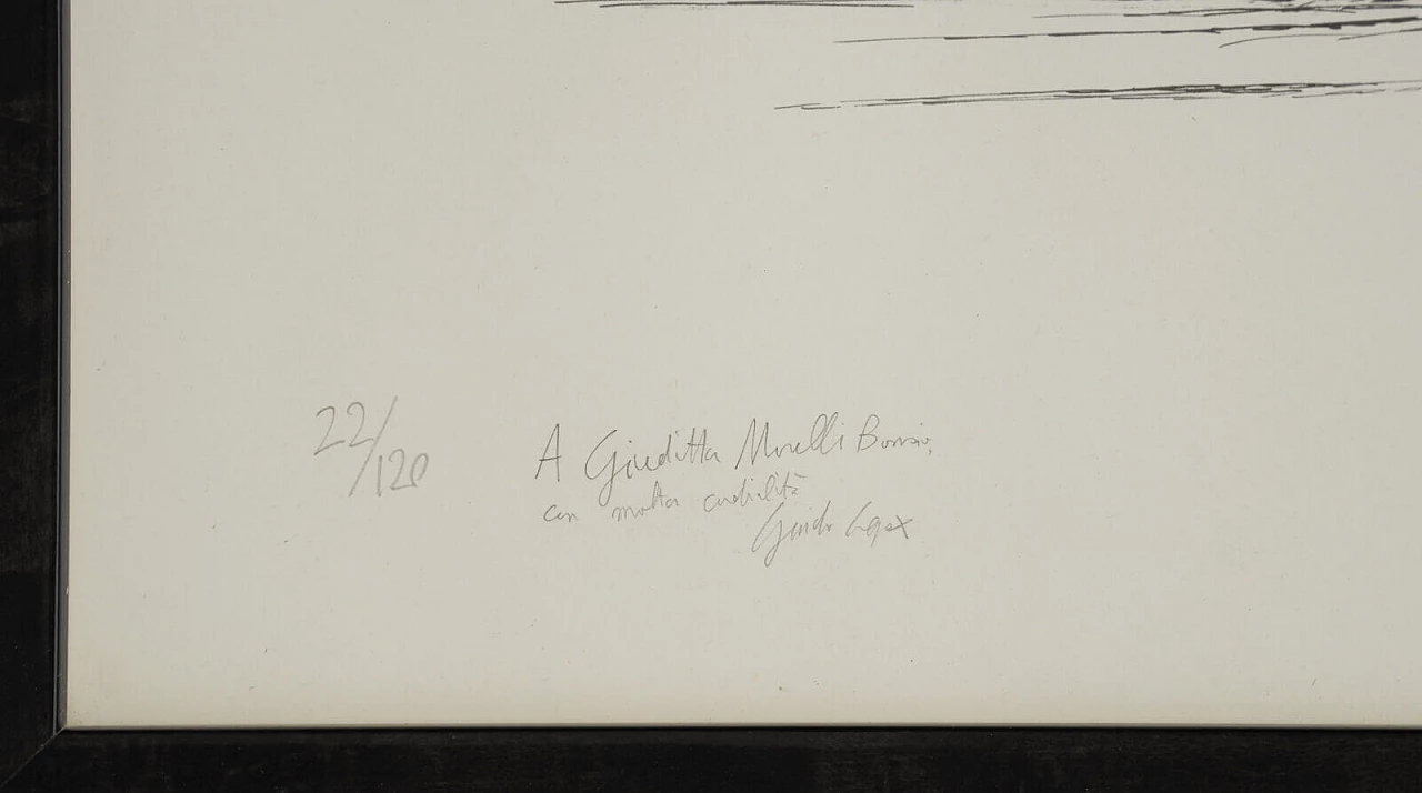 Guido Crepax, Acqua alta, multiplo su carta, 1986 1