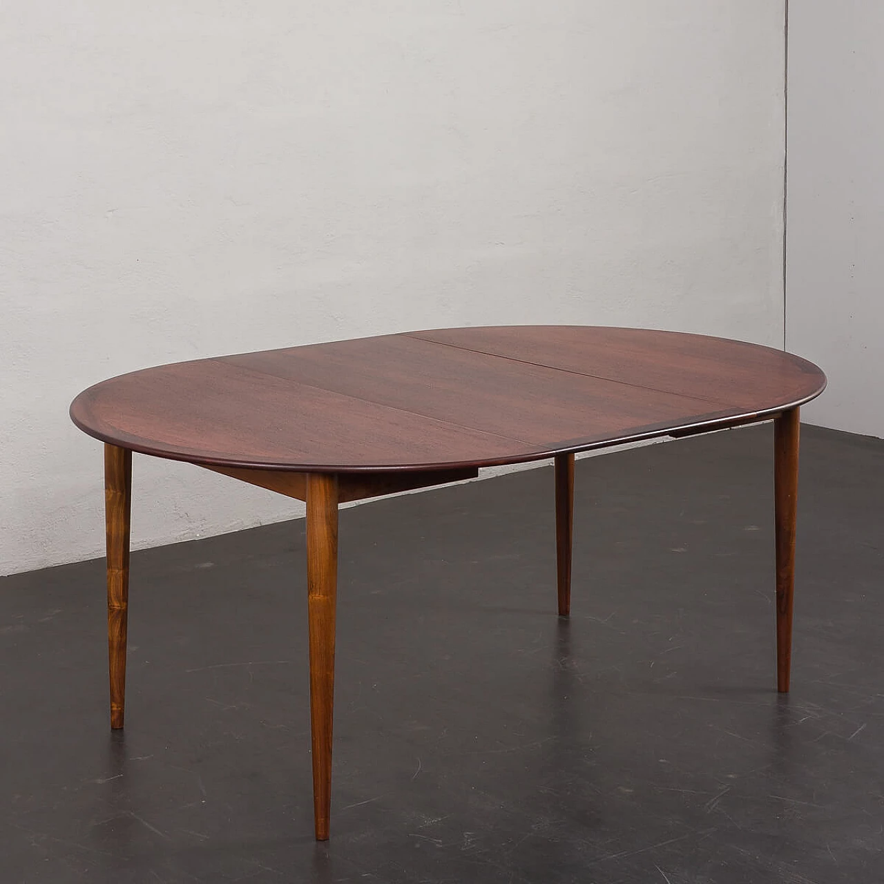 PJ 2-5 extendable table by Grete Jalk for P. Jeppesen, 1960s 1