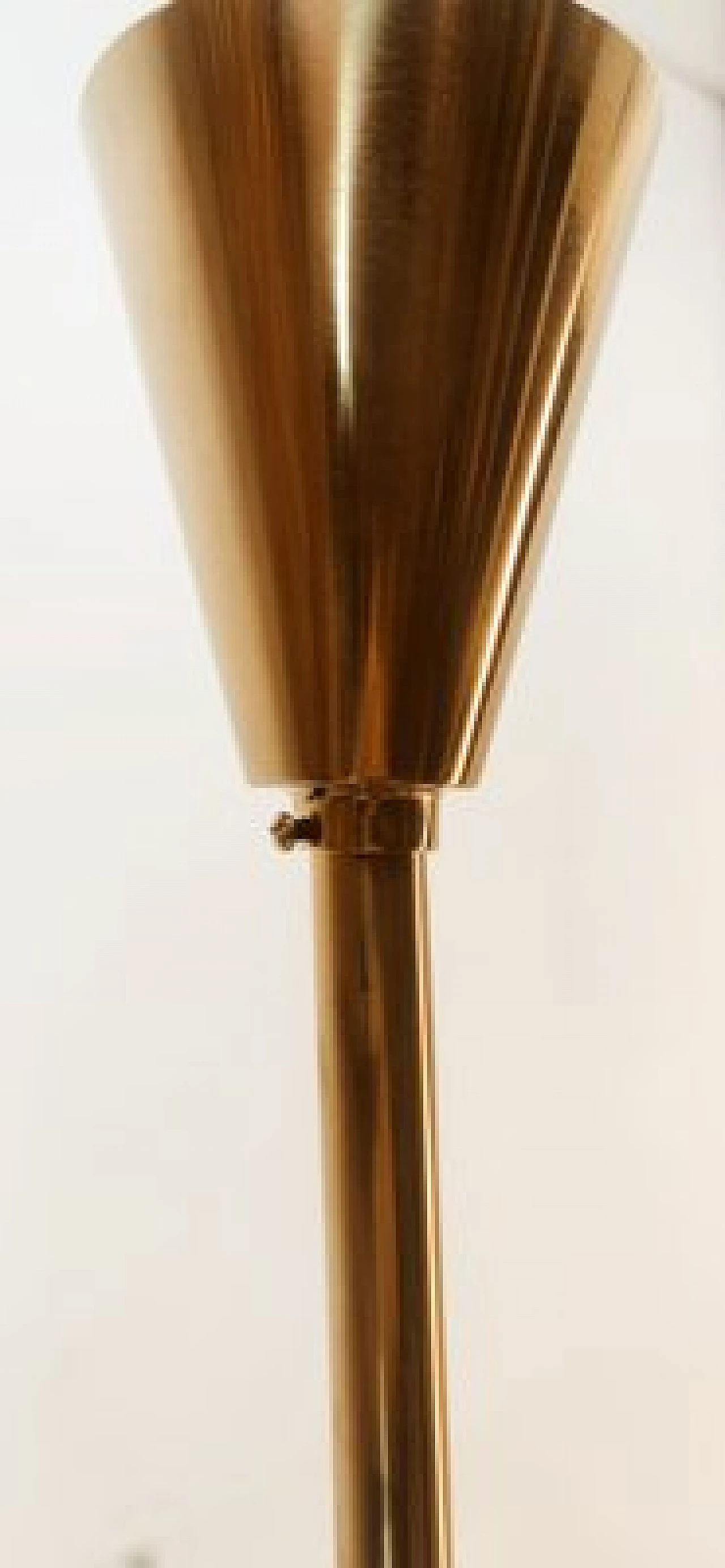 Sputnik twelve-light brass and glass chandelier, 1960s 6