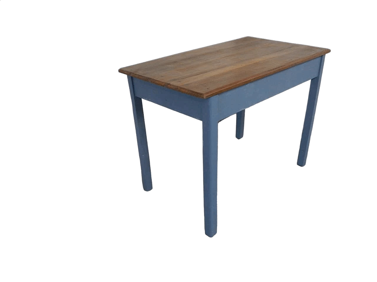 Spruce table with chestnut top, 1950s 8