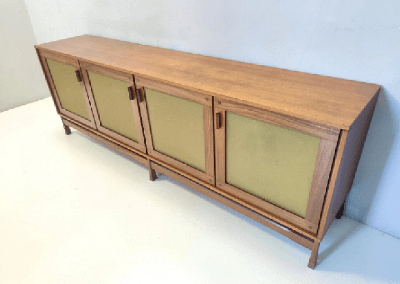 Credenza in noce di Saima, anni '70 4