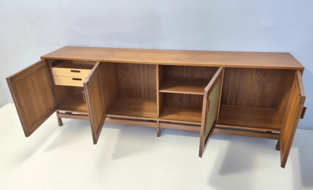 Credenza in noce di Saima, anni '70 6