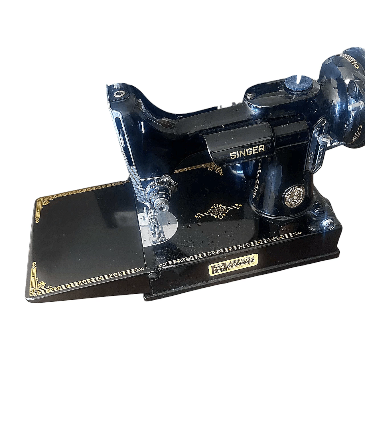 Macchina da cucire portatile Singer 221K1, anni '40 16