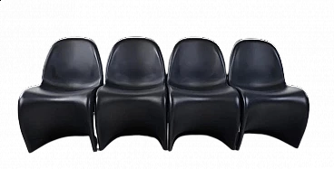 4 Sedie Panton Chair S in polipropilene di Verner Panton per Vitra