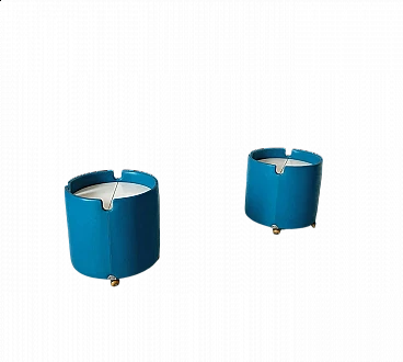 Pair of Lullaby bedside tables by Luigi Massoni for Poltrona Frau, 1970s