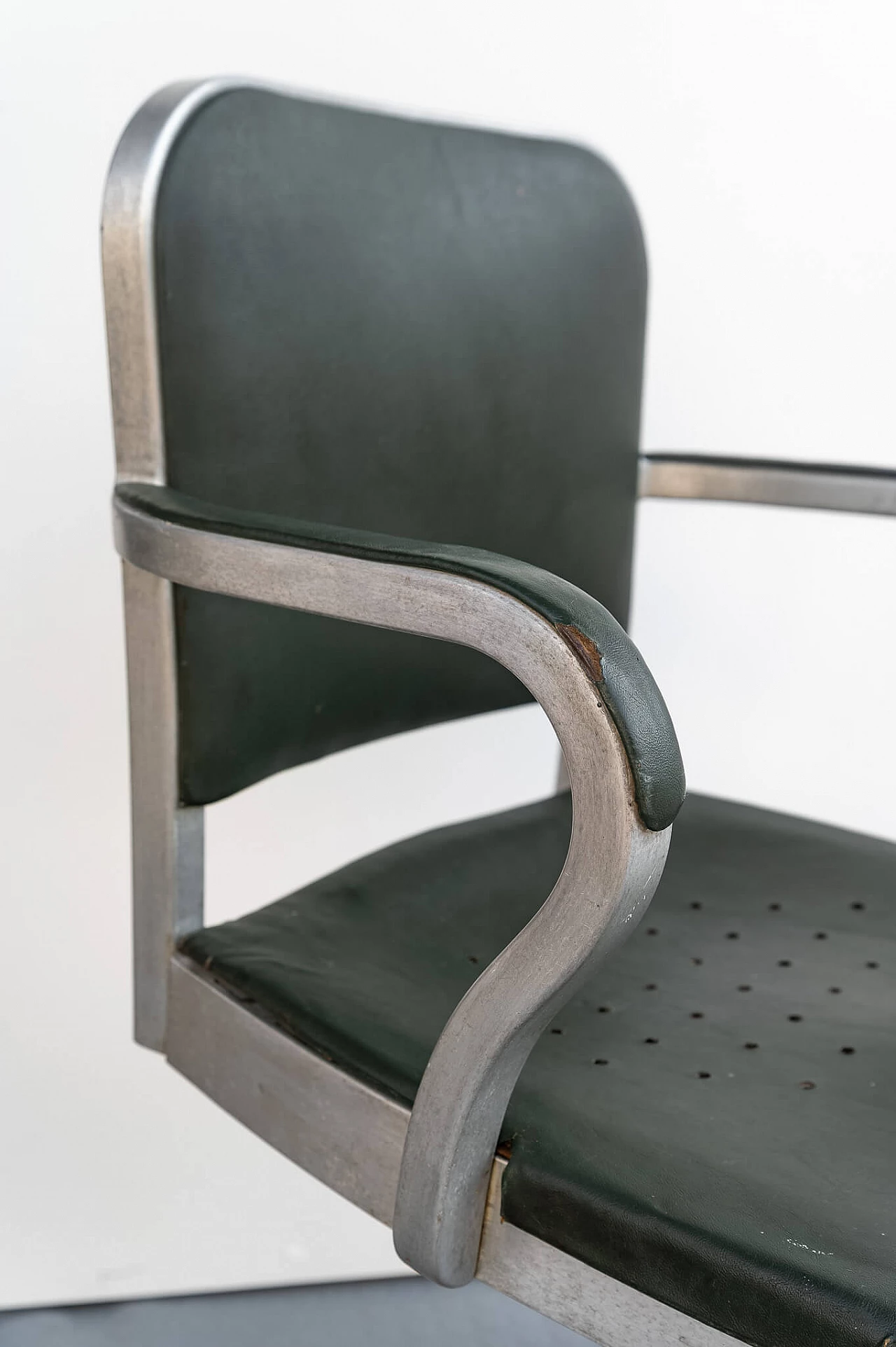 Metal swivel chair Kardex, 1930s 9