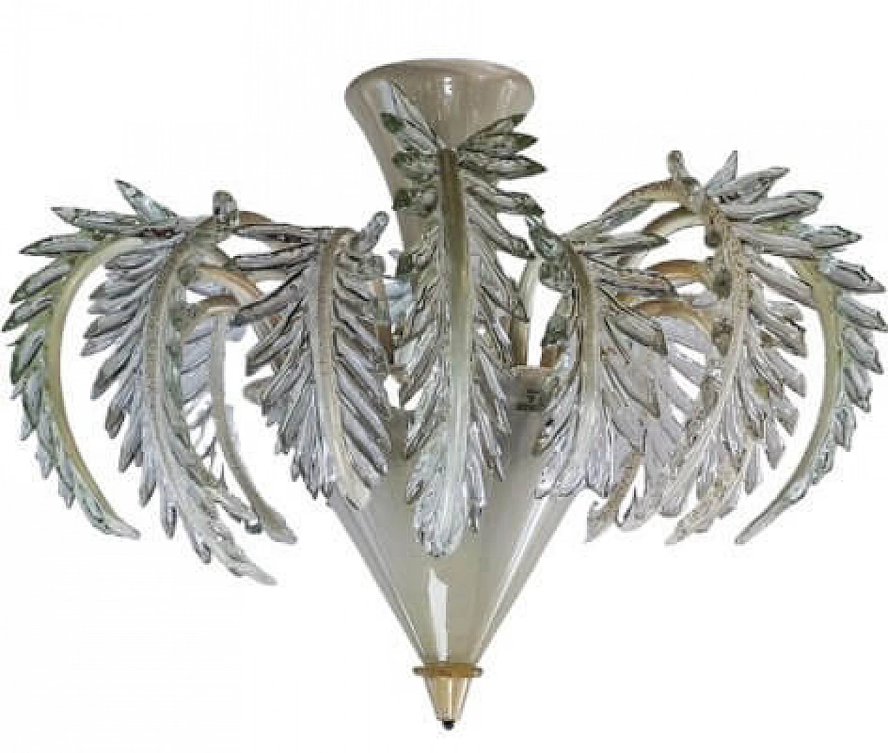 Murano glass chandelier by Barovier & Toso, 1980s 2