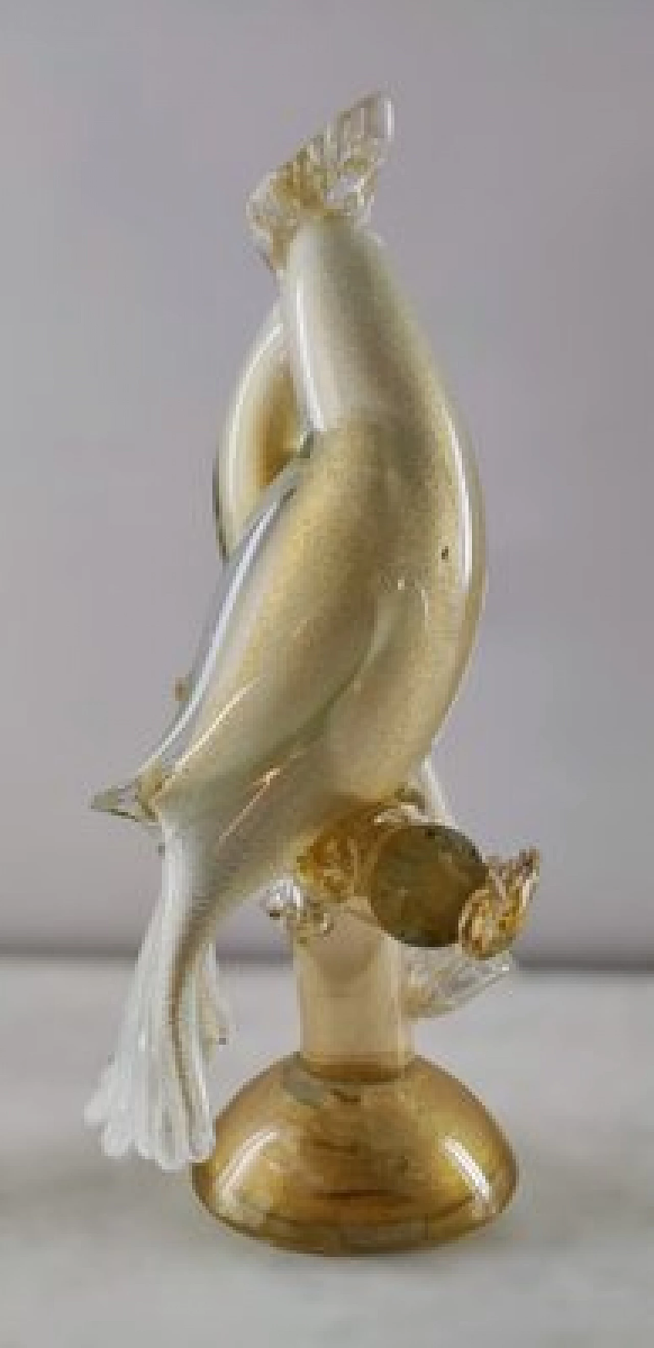 Murano glass bird sculpture by Livio Seguso for Salviati, 1980s 4