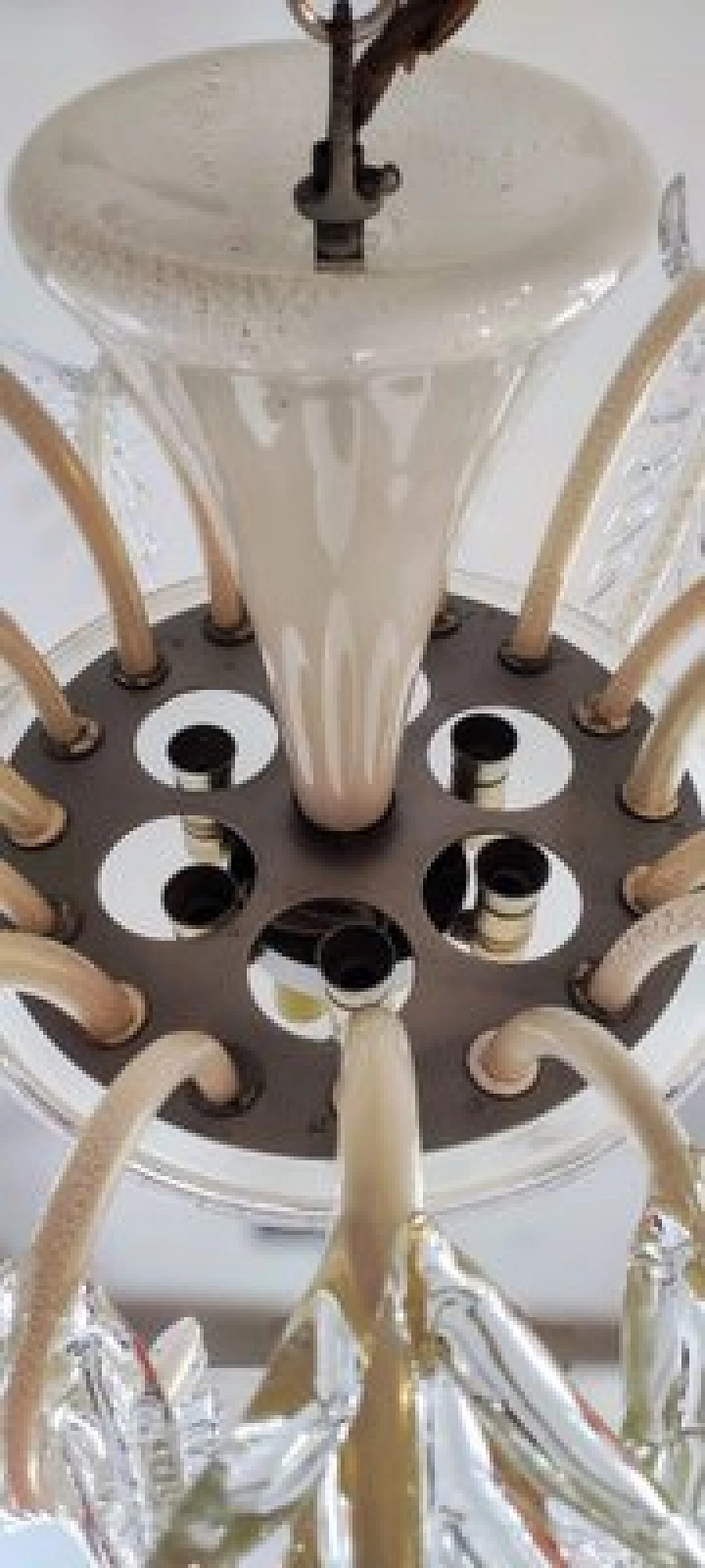 Murano glass chandelier by Barovier & Toso, 1980s 6