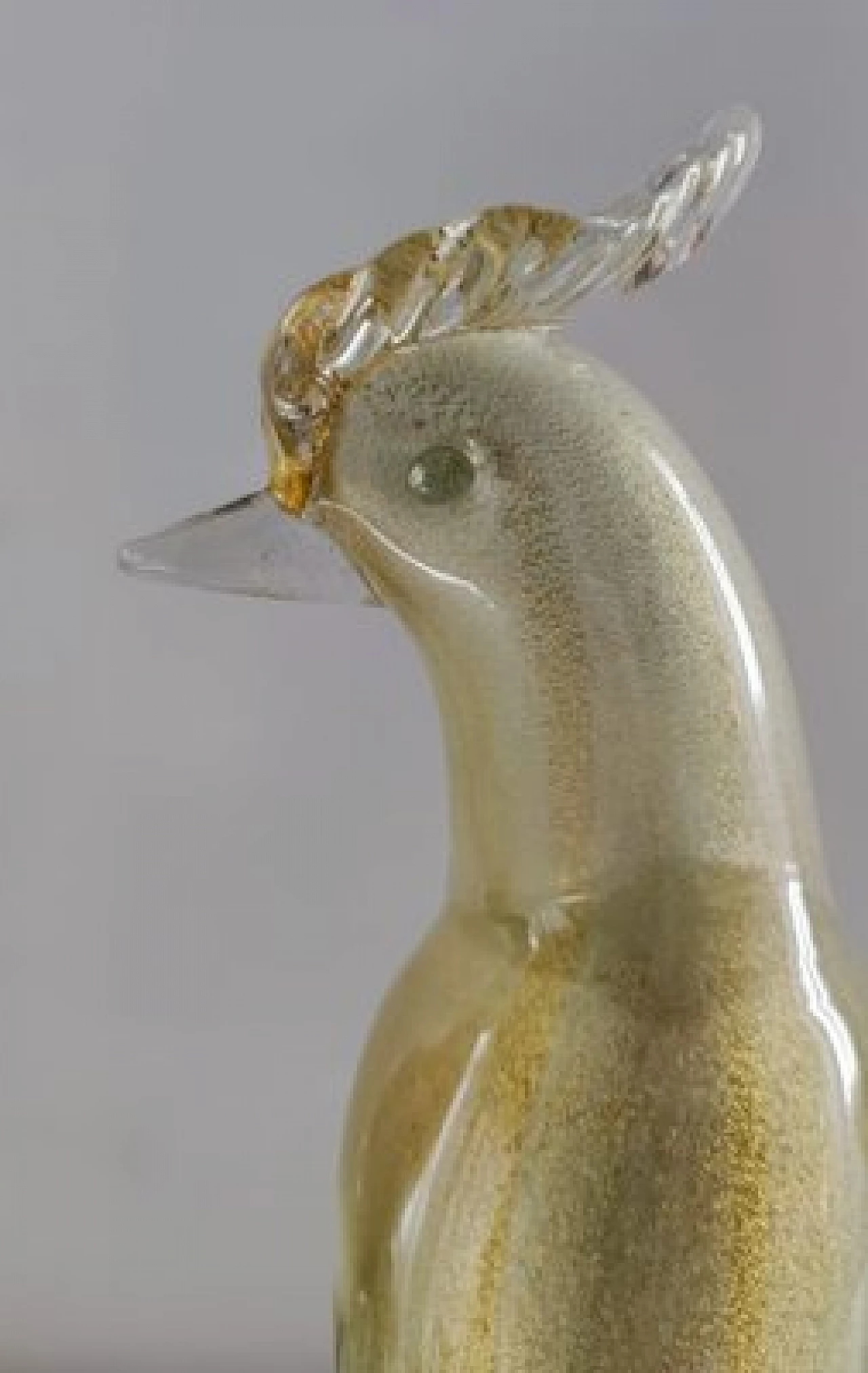 Murano glass bird sculpture by Livio Seguso for Salviati, 1980s 10