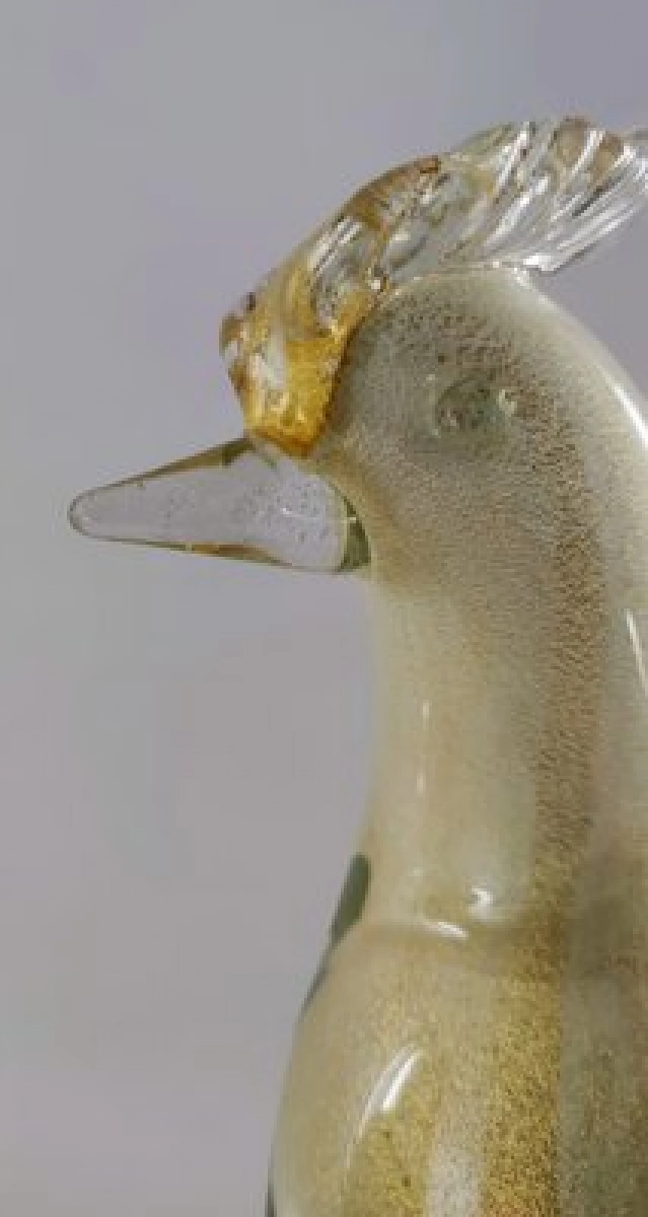 Murano glass bird sculpture by Livio Seguso for Salviati, 1980s 14