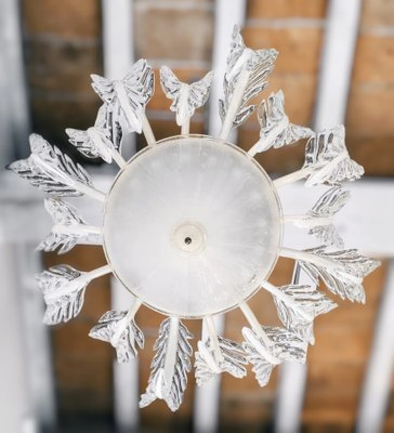 Murano glass chandelier by Barovier & Toso, 1980s 20