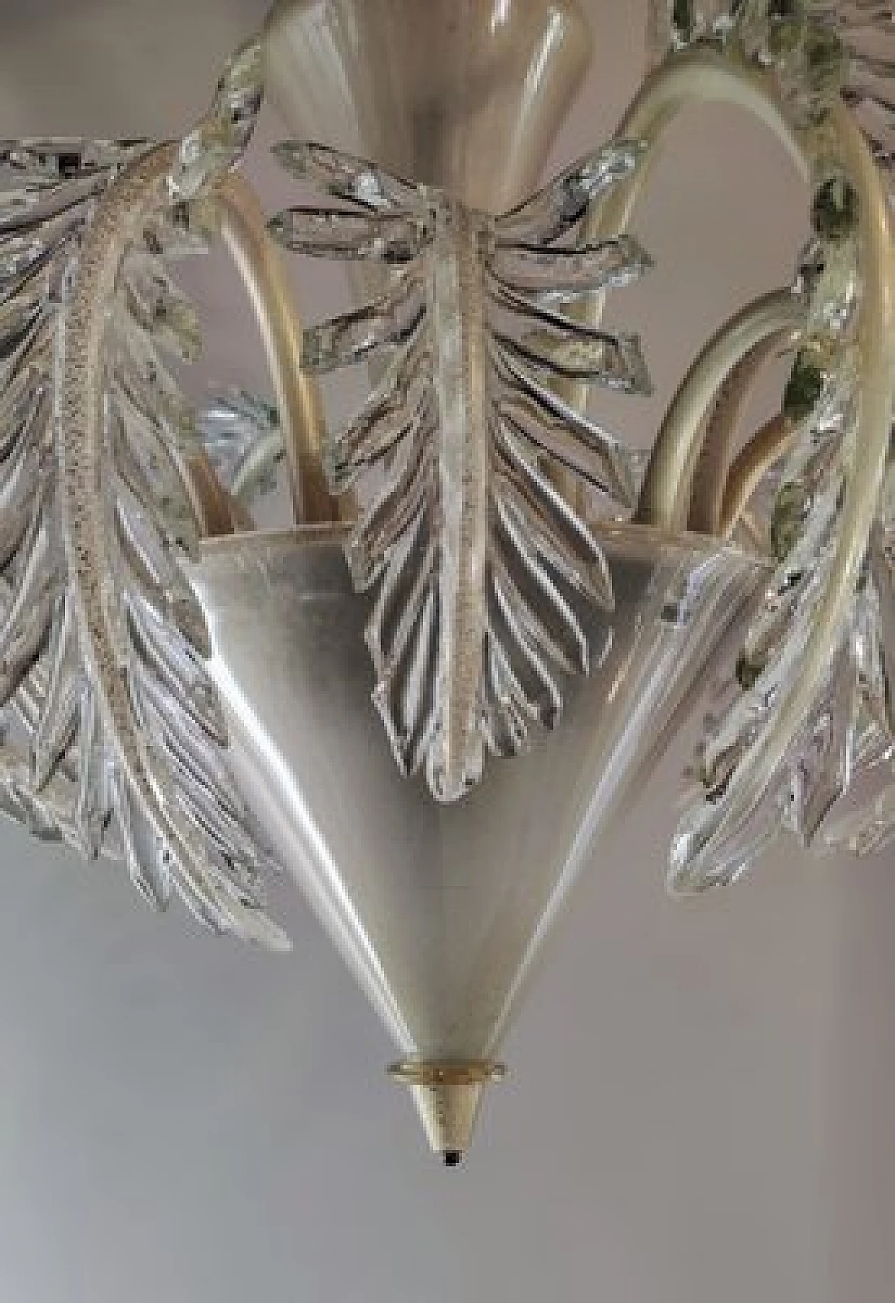 Lampadario in vetro di Murano di Barovier & Toso, anni '80 24