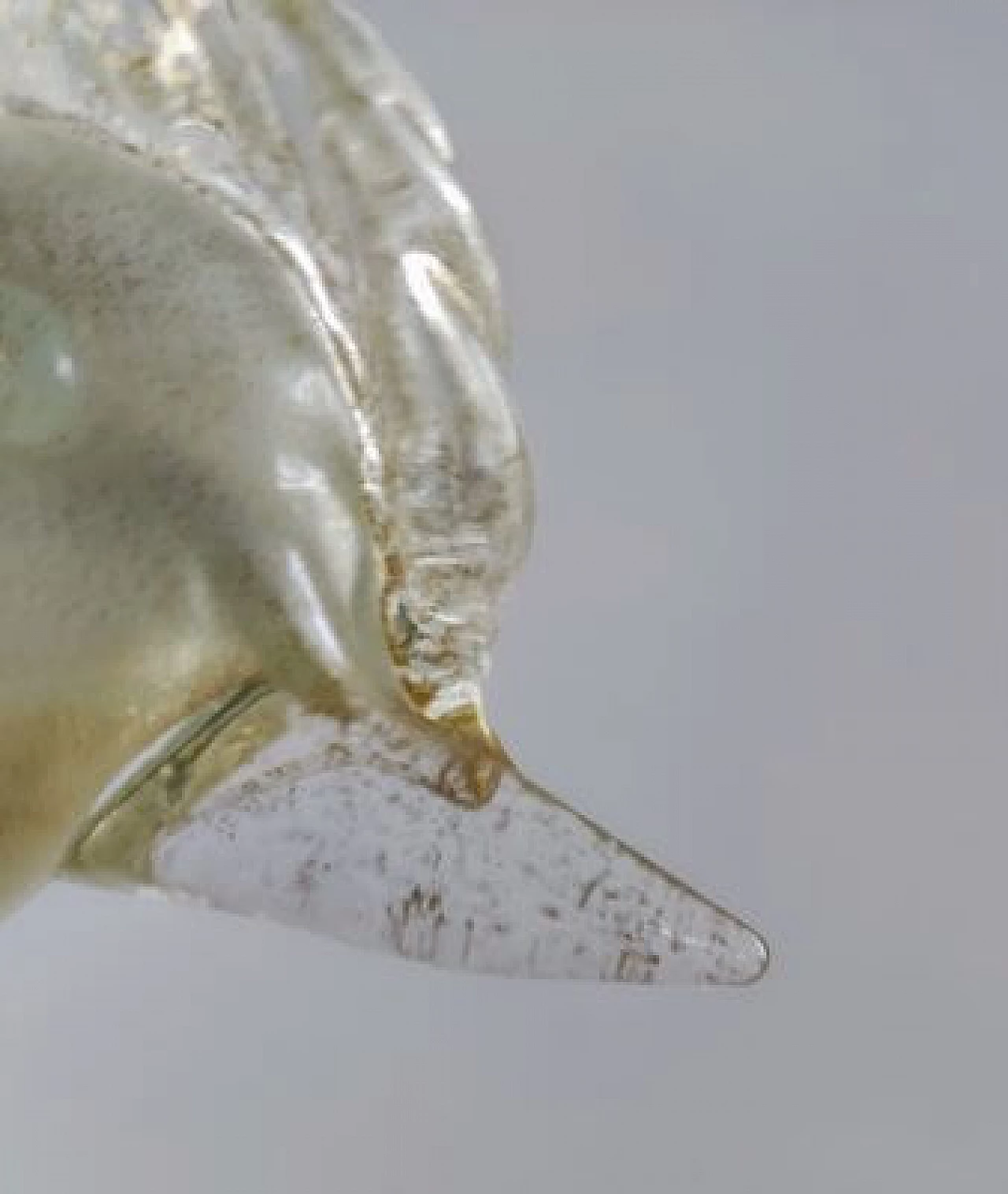 Murano glass bird sculpture by Livio Seguso for Salviati, 1980s 46
