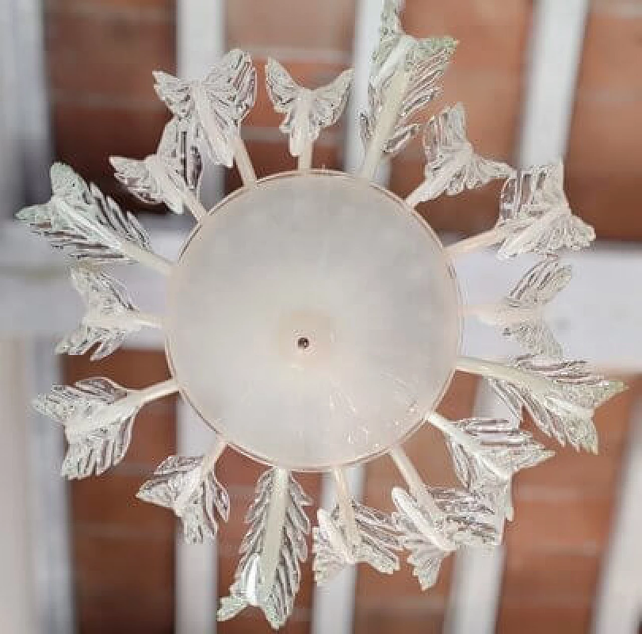 Murano glass chandelier by Barovier & Toso, 1980s 56