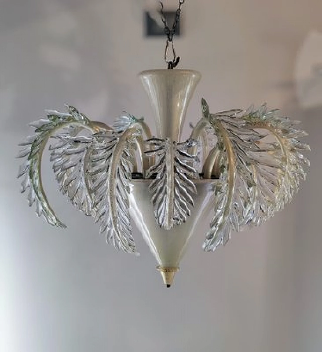 Murano glass chandelier by Barovier & Toso, 1980s 62