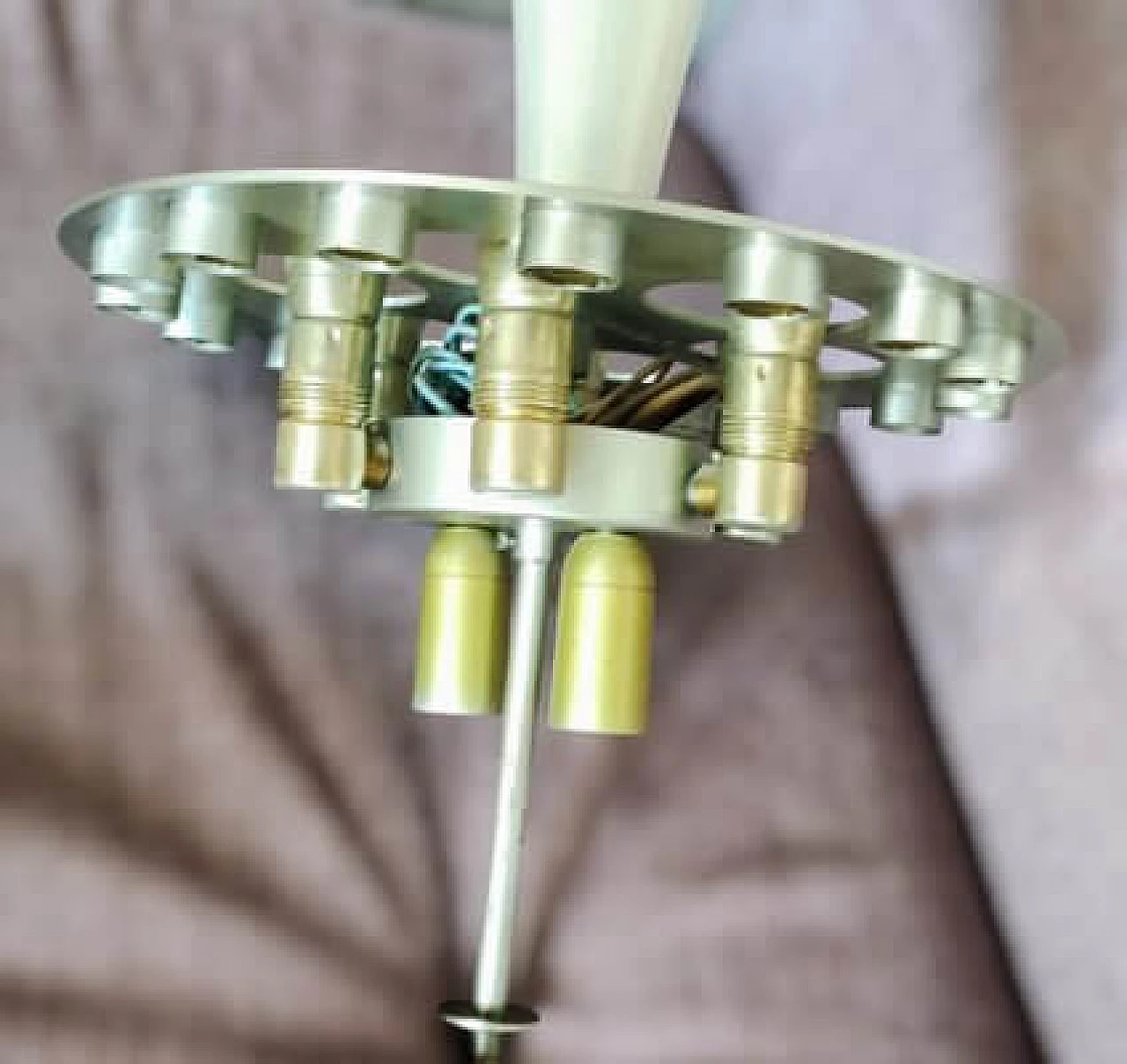 Murano glass chandelier by Barovier & Toso, 1980s 65