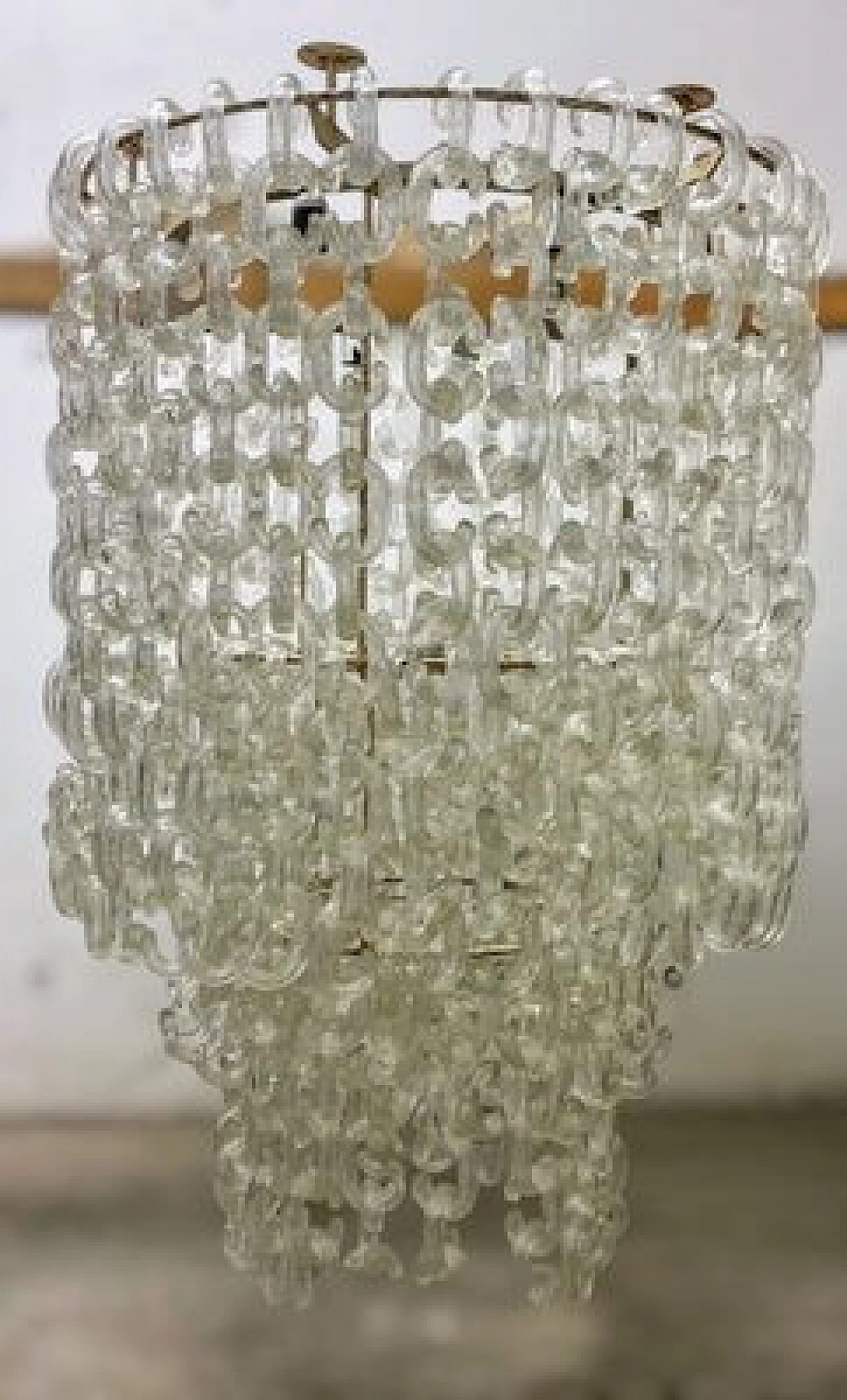 Murano glass chandelier by Fratelli Toso, 1960s 3