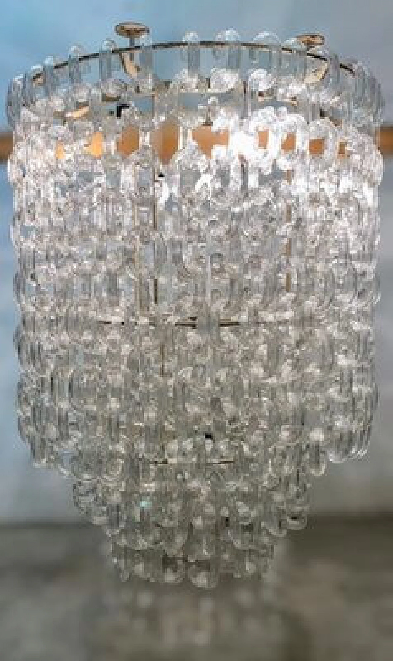 Murano glass chandelier by Fratelli Toso, 1960s 17