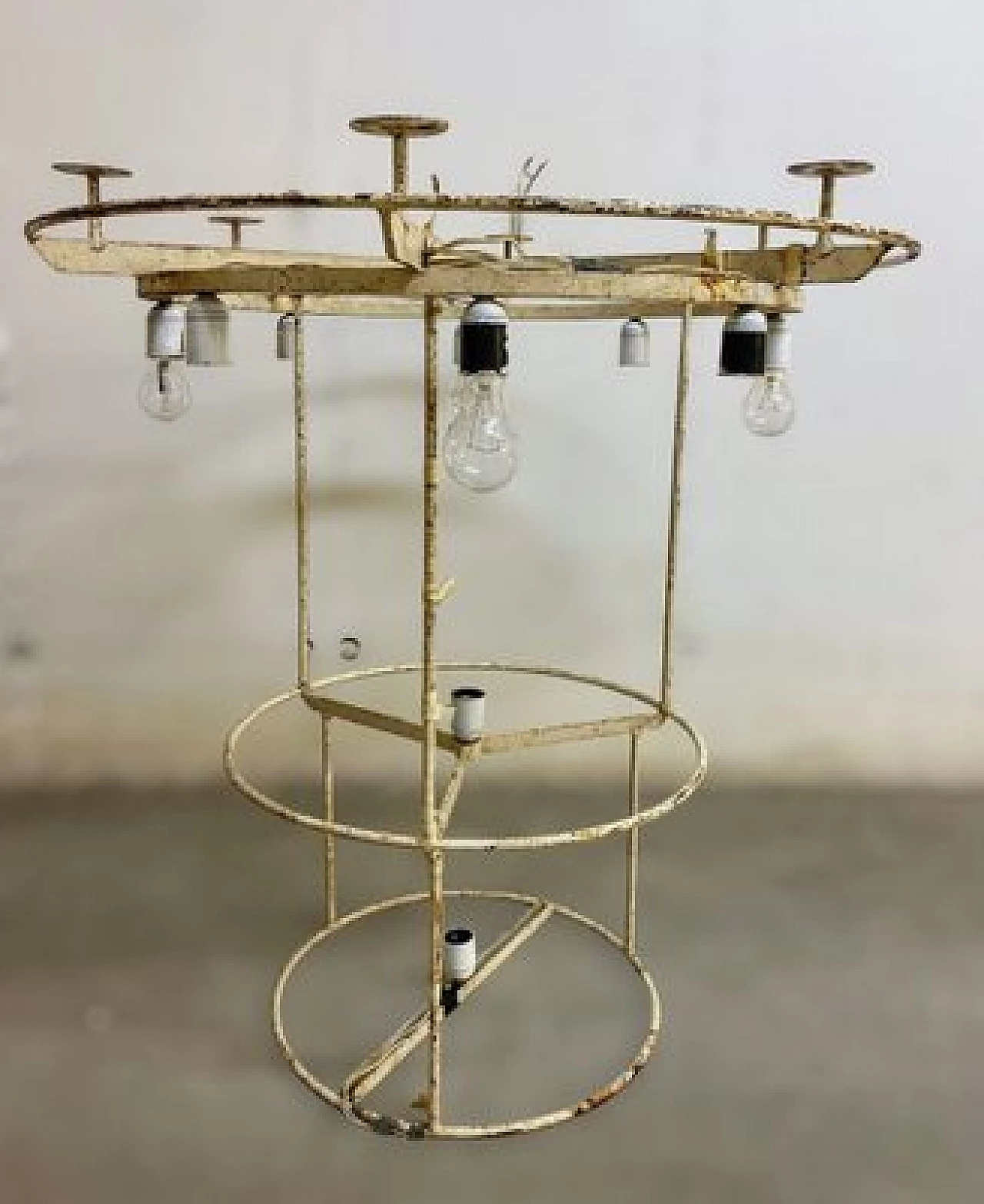 Murano glass chandelier by Fratelli Toso, 1960s 38