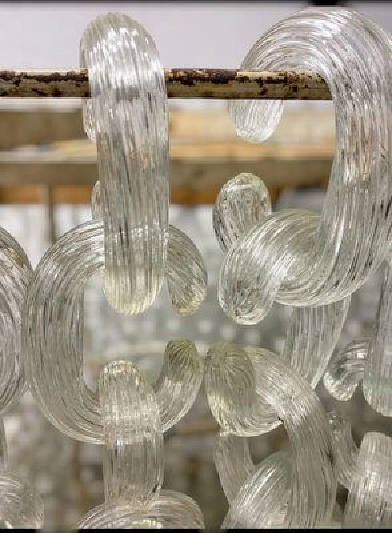 Murano glass chandelier by Fratelli Toso, 1960s 40