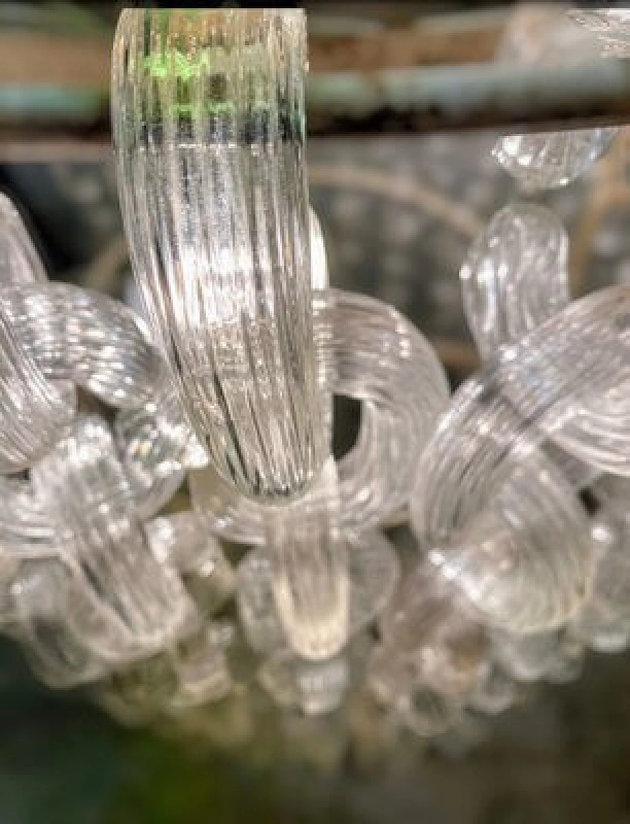 Murano glass chandelier by Fratelli Toso, 1960s 46