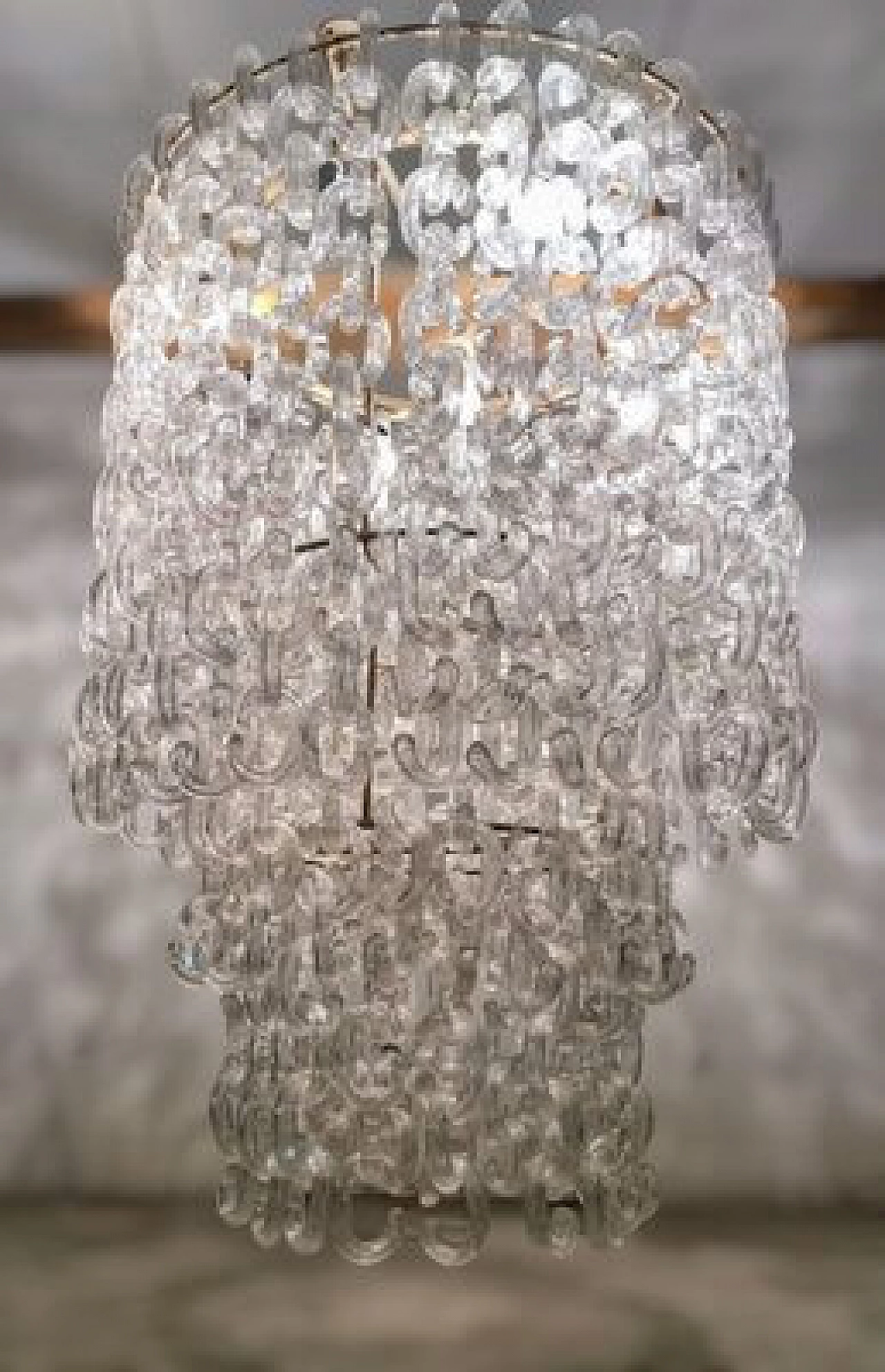 Murano glass chandelier by Fratelli Toso, 1960s 72