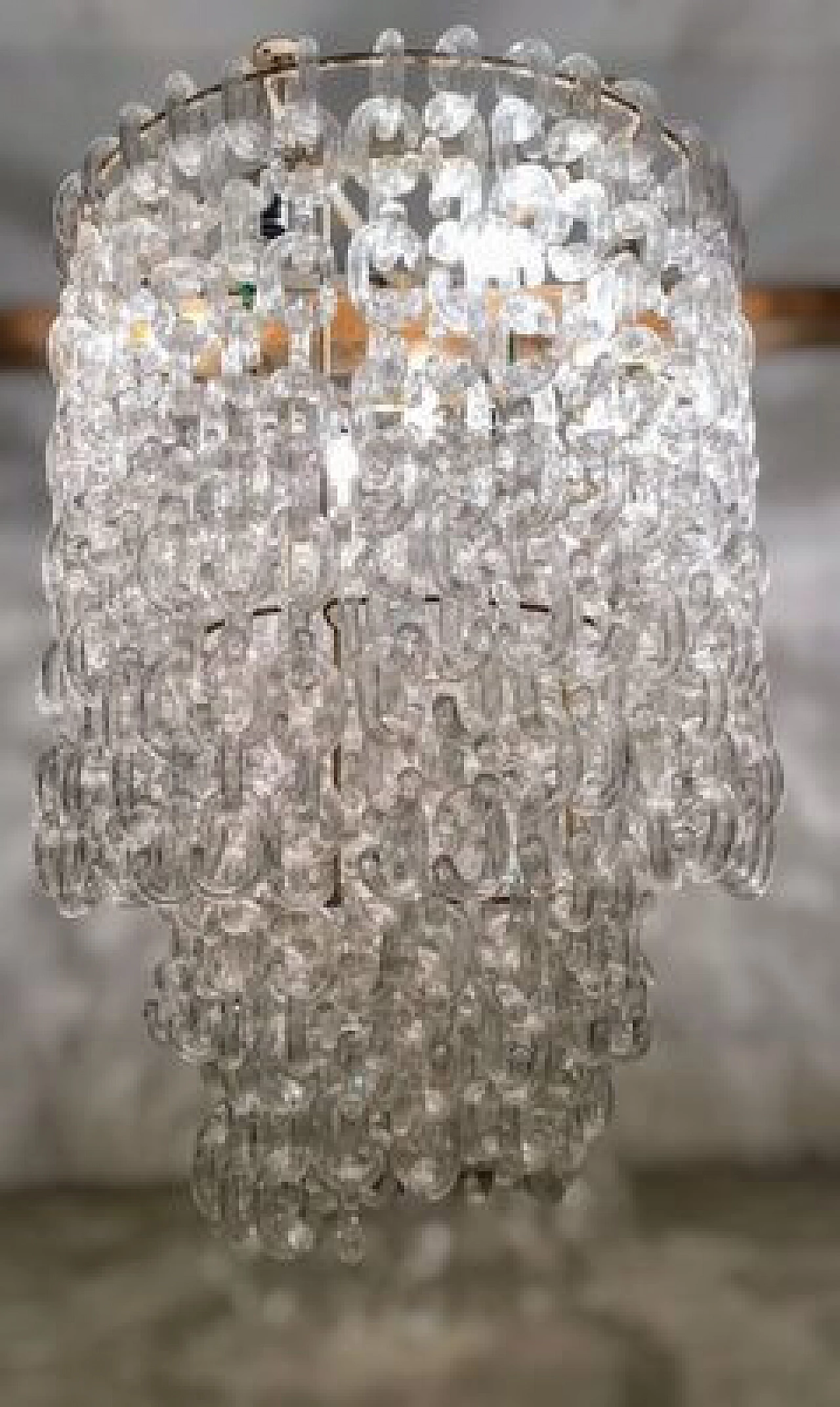 Murano glass chandelier by Fratelli Toso, 1960s 73
