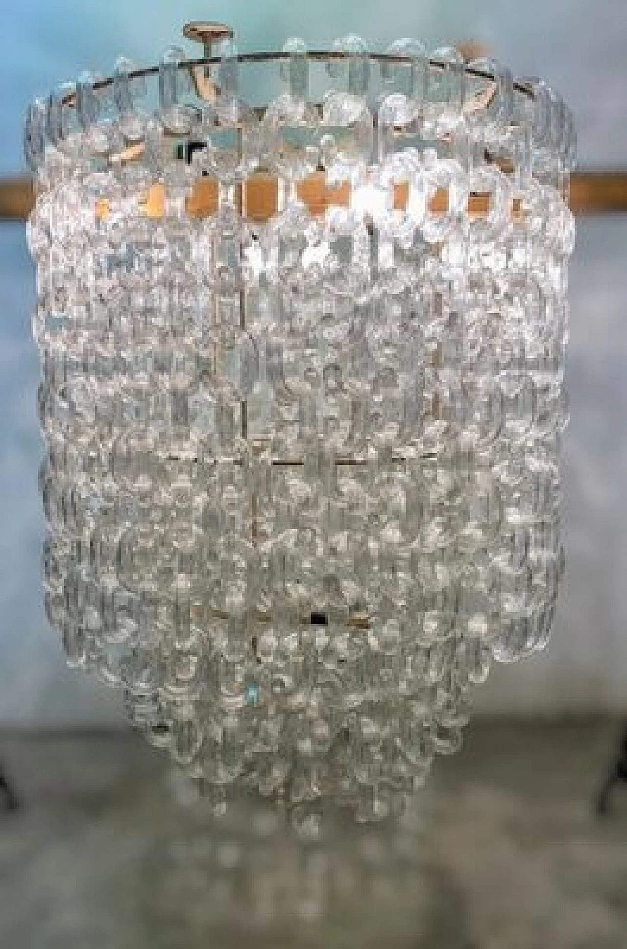 Murano glass chandelier by Fratelli Toso, 1960s 79