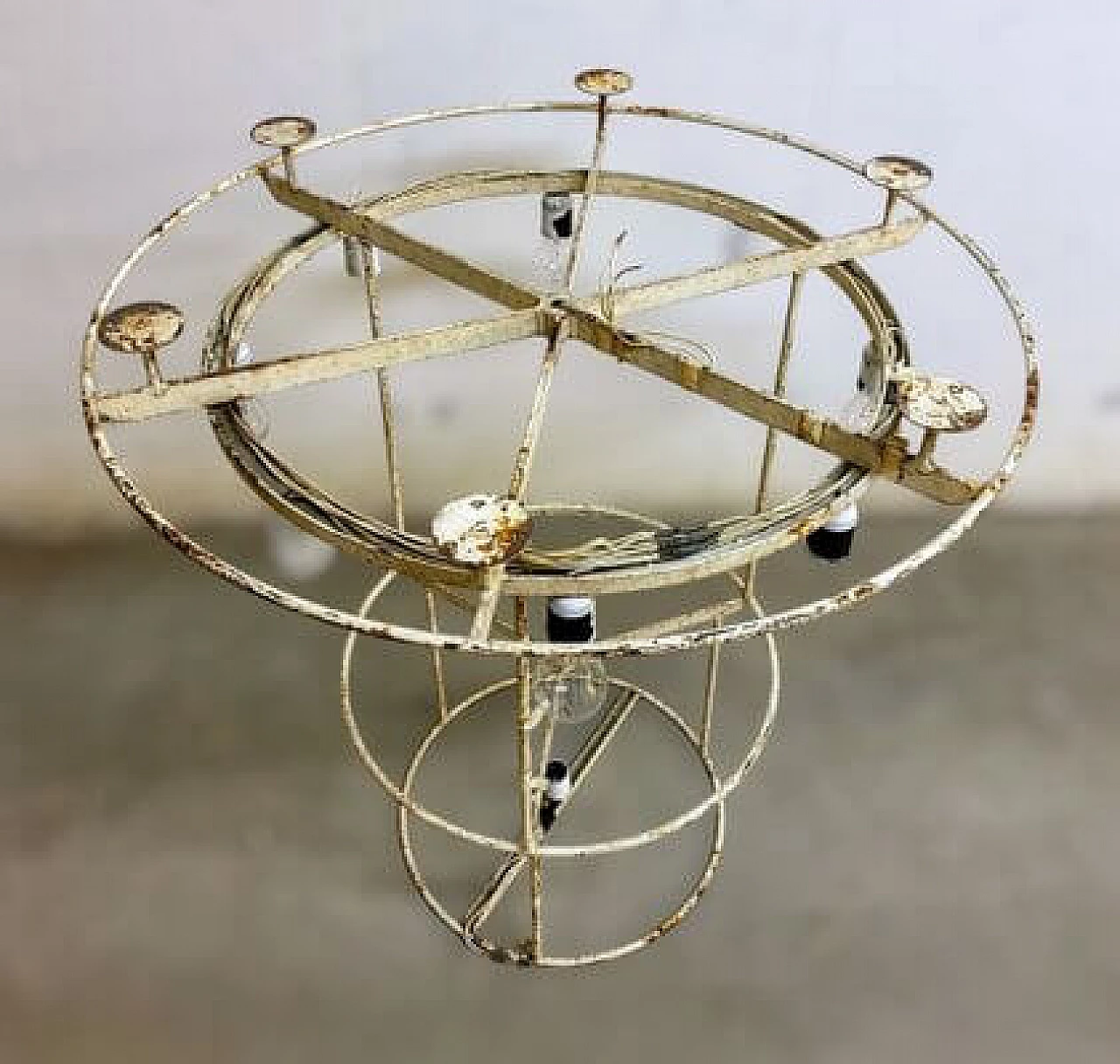 Murano glass chandelier by Fratelli Toso, 1960s 81