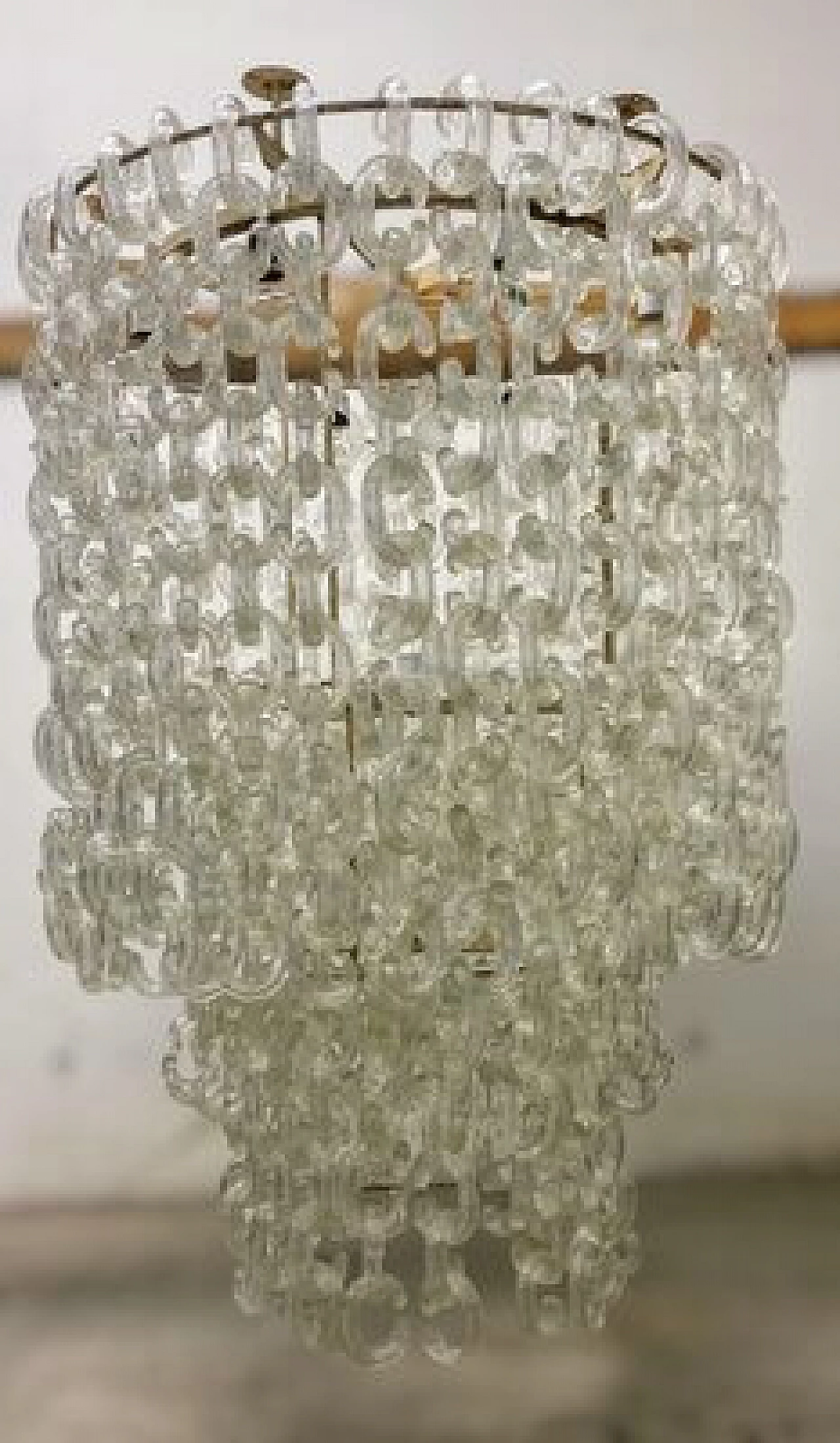 Murano glass chandelier by Fratelli Toso, 1960s 86