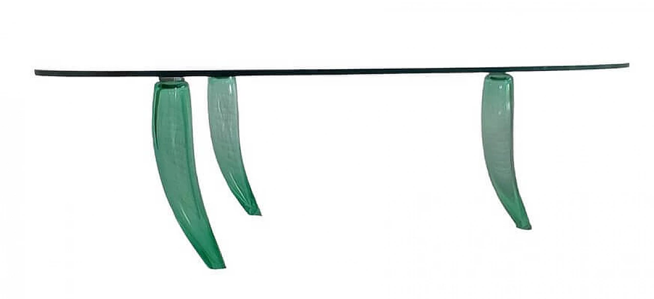 Murano glass coffee table by Seguso, 1990s 2
