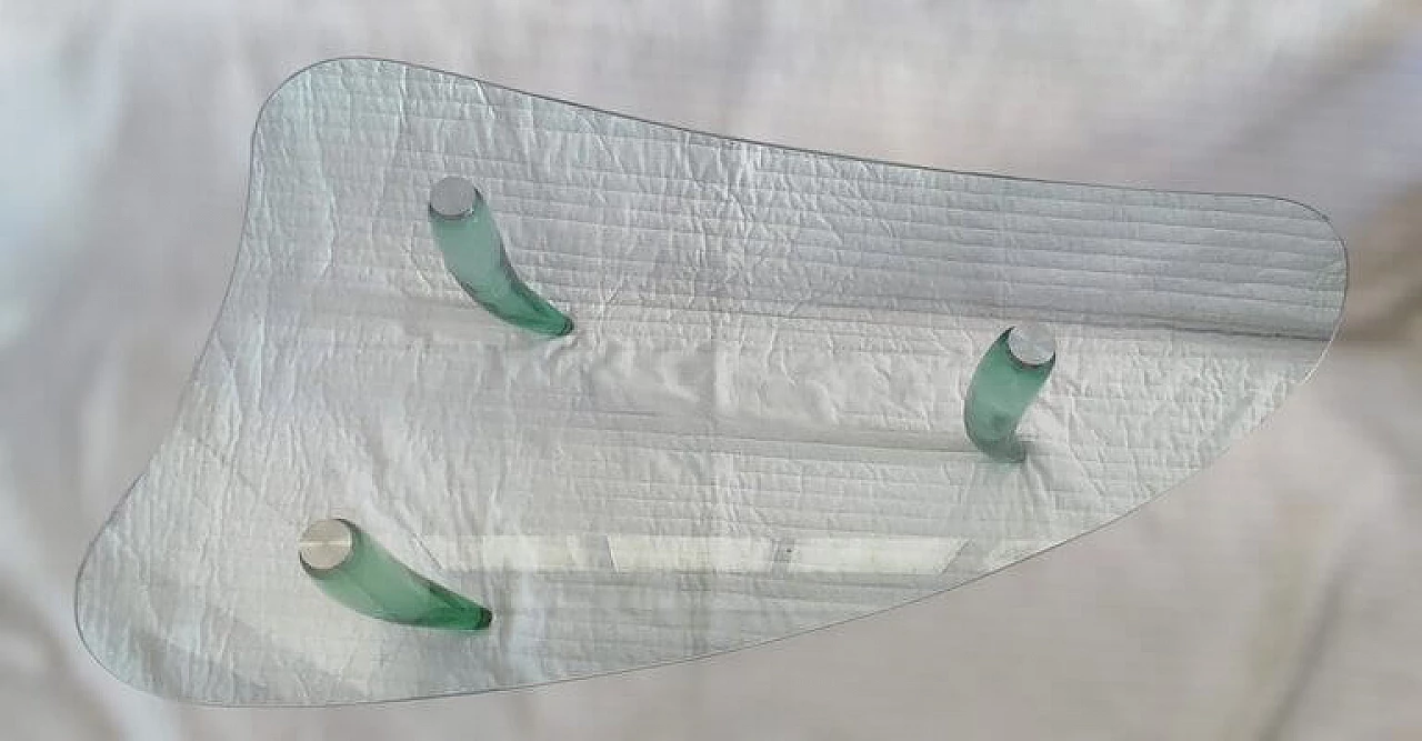 Murano glass coffee table by Seguso, 1990s 4