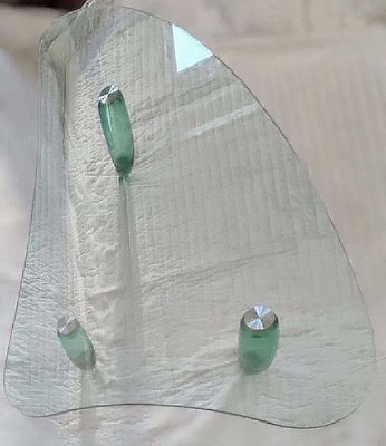 Murano glass coffee table by Seguso, 1990s 5