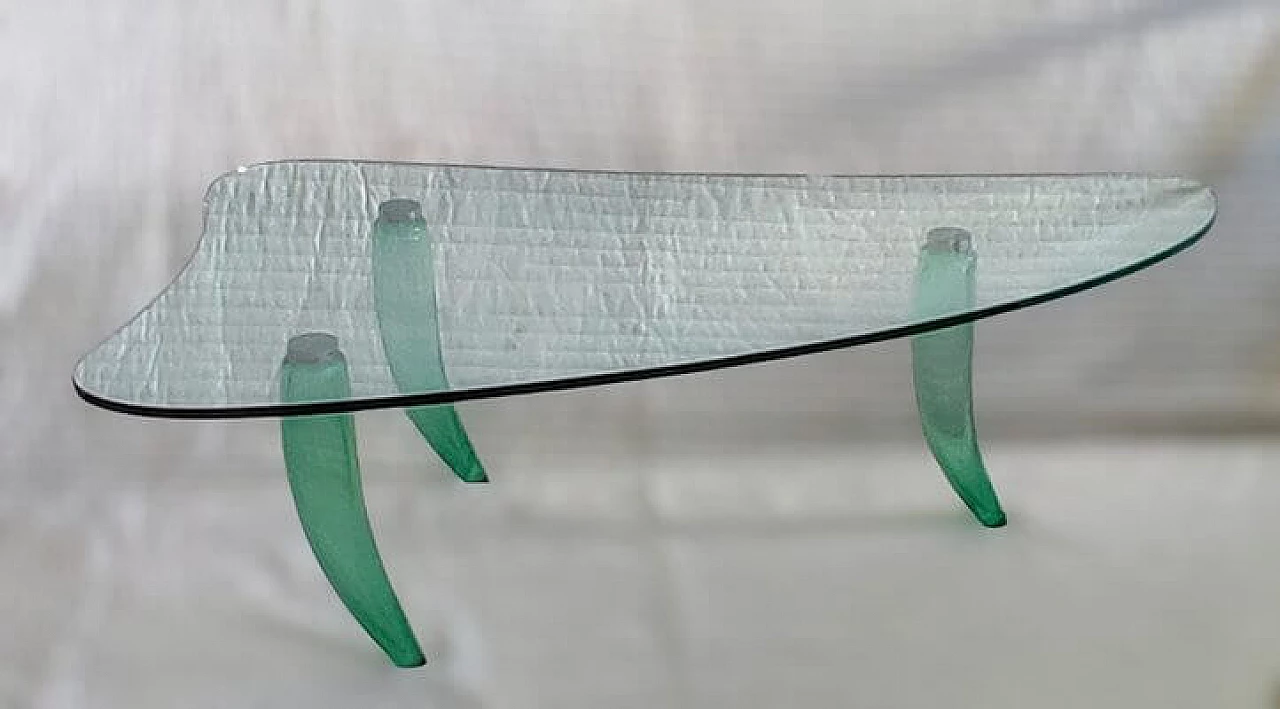 Murano glass coffee table by Seguso, 1990s 23