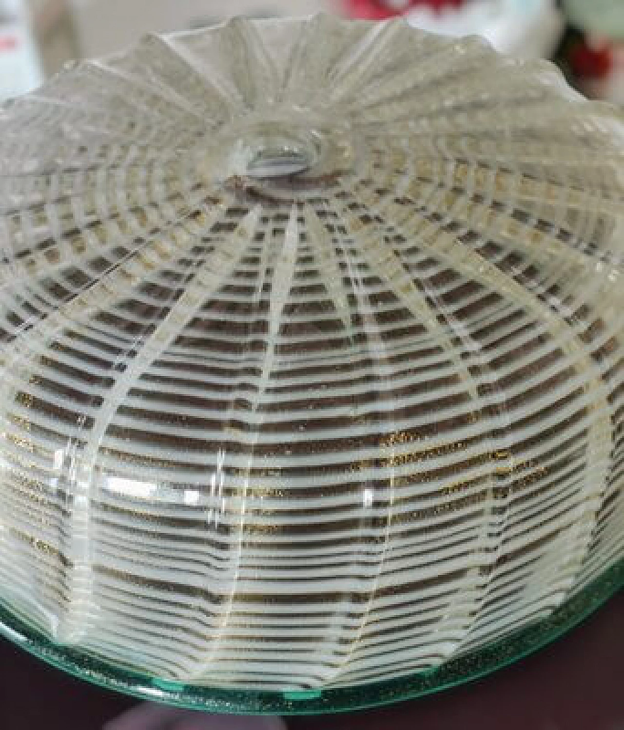 Murano glass chandelier by Barovier & Toso, 1930s 11