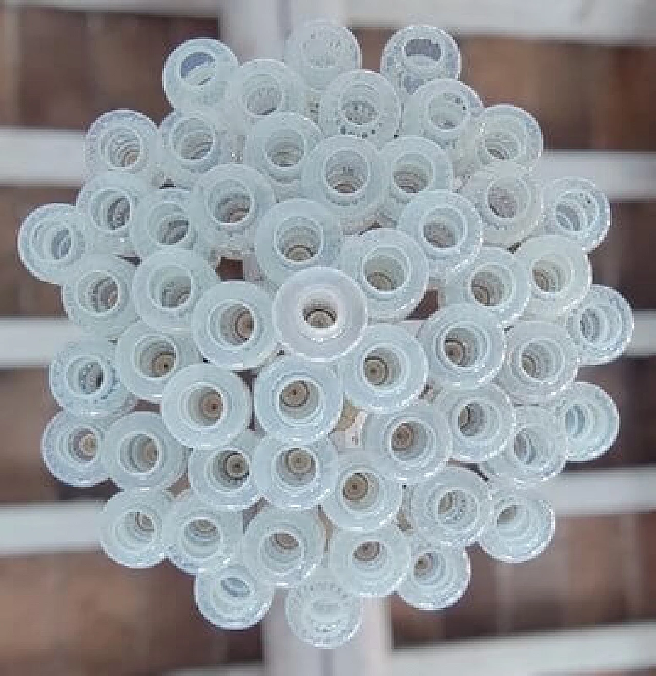 Murano glass chandelier by Vinicio Vianello for Venini, 1950s 8