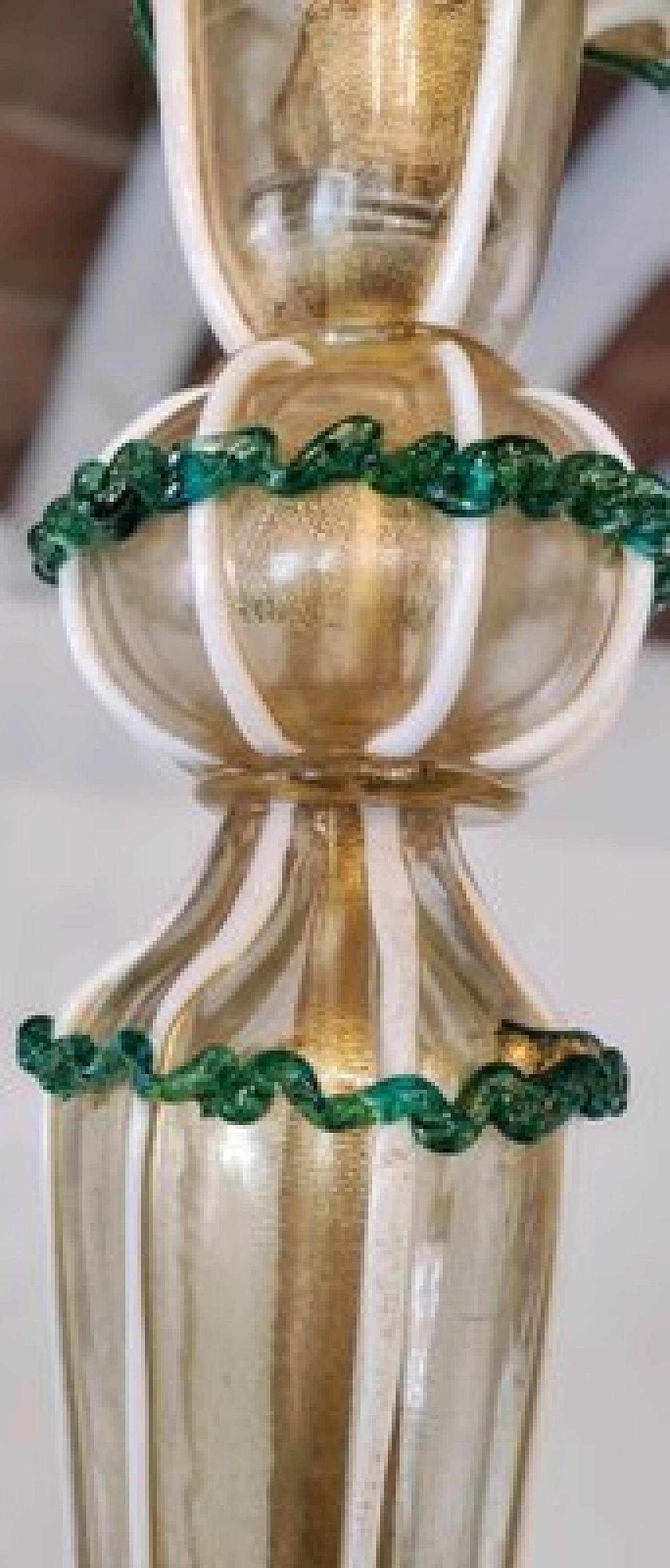 Murano glass chandelier by Barovier & Toso, 1930s 13